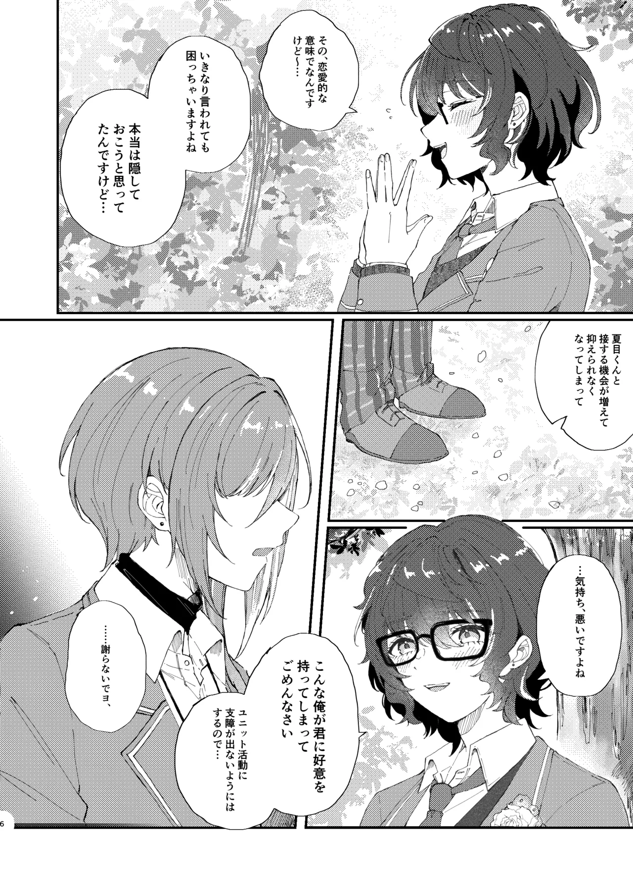 Page 5 of [Hoshikuzu Yuuran Hikou (Hanacha)] Iikagen ni Shite DARLING!! (Ensemble Stars!) [Digital]