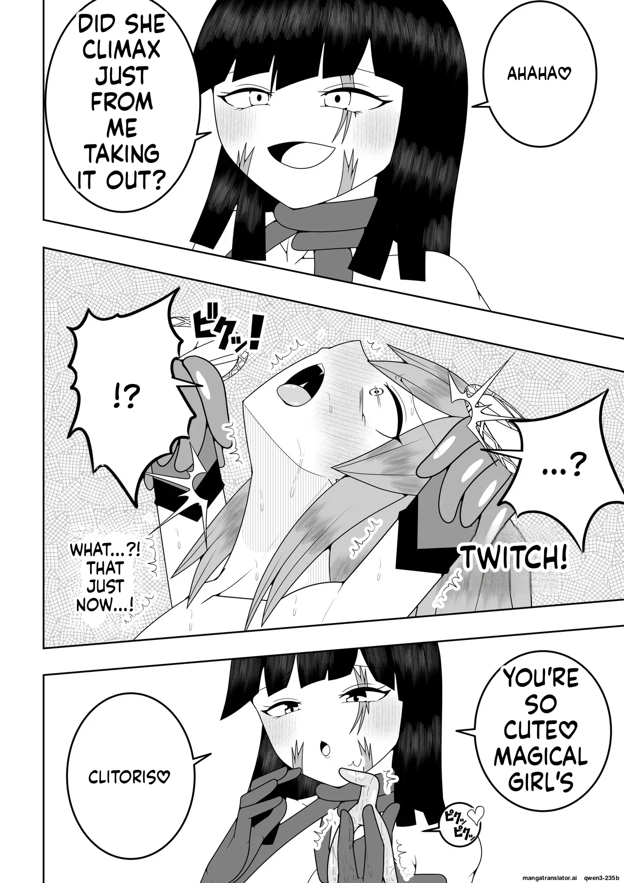 Page 21 of [Ocha Shigure] Sekai wo Sukutta Mahou Shoujo ga Ikuukan ni Torawarete Kuritorisu Mokei to Kuritorisu no Kankaku wo Tsunagarete Kuritorisu wo Kyokugen made Semerareru Hanashi (SCANMTL)