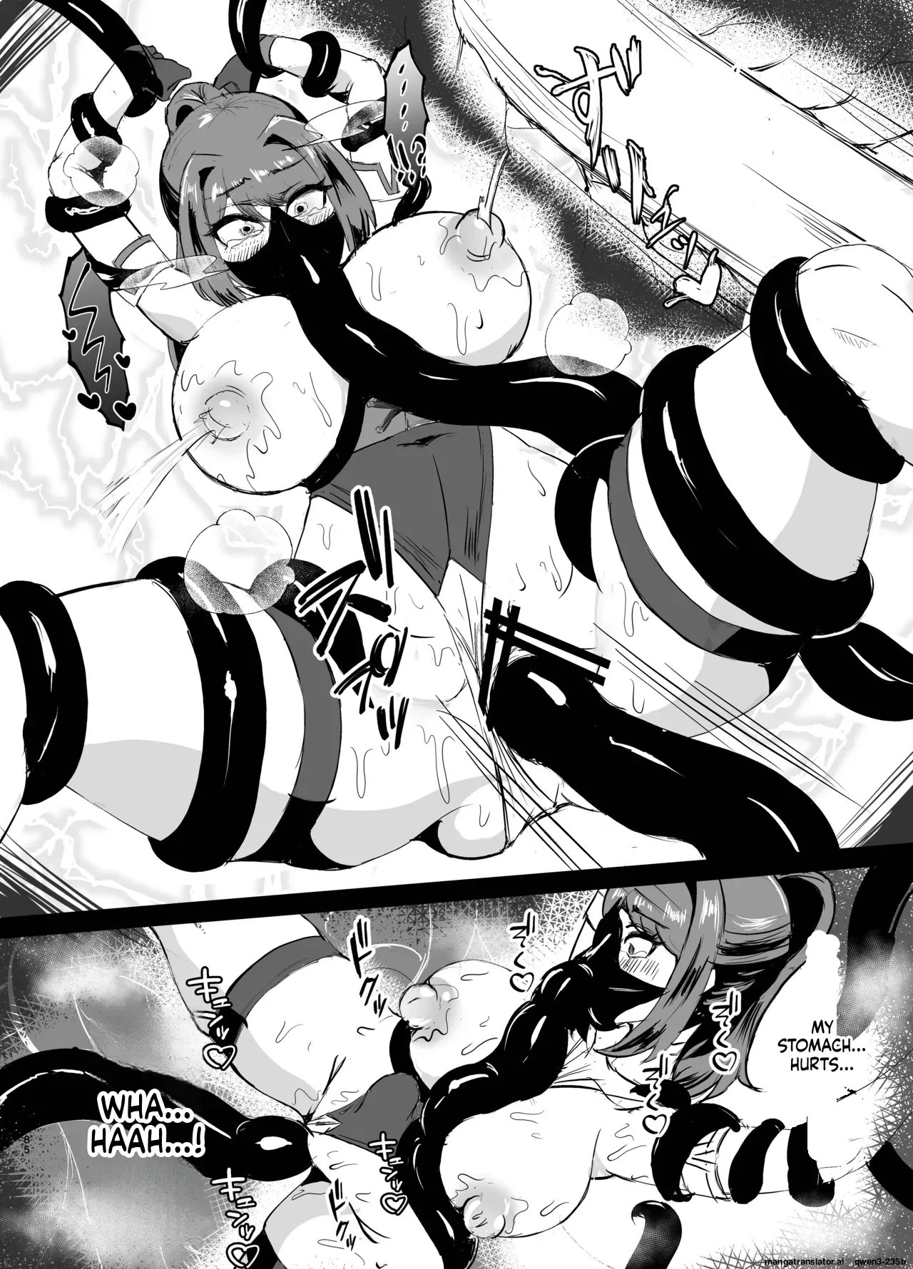 Page 33 of [Torigara Soup (Yotaka)] Wakate Elite na Seijo Kishi-sama, Kyouaku Shokushu ni Shiborareru ~Mugen ni Ikasare Buzama Haiboku Maryokujiru Tarenagashi Genkai Energy Drain Hen~ (SCANMTL)