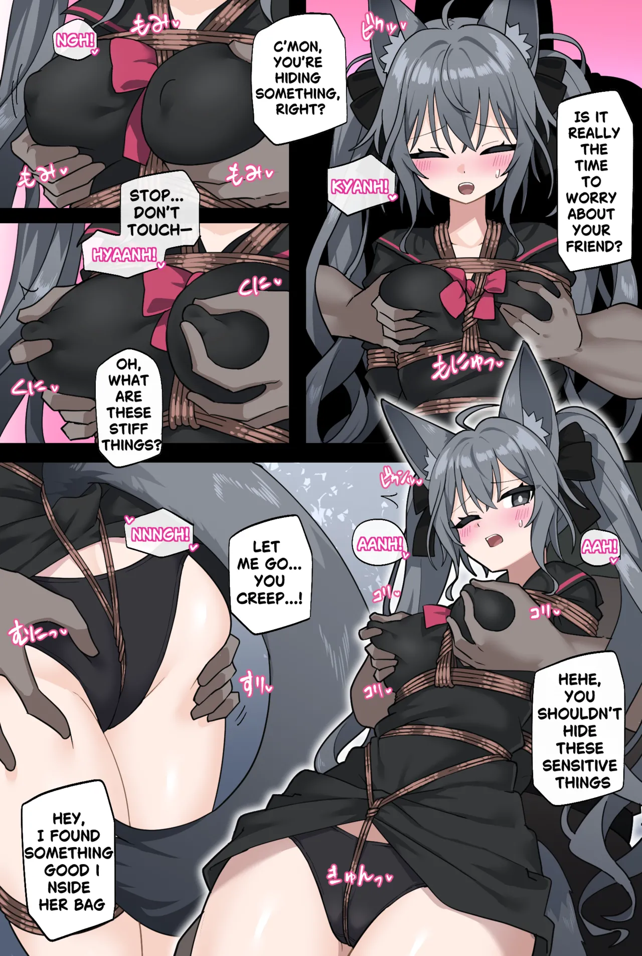 Page 5 of [Skeb]Manuka and Karin get kidnapped in the forest ENG+JP
