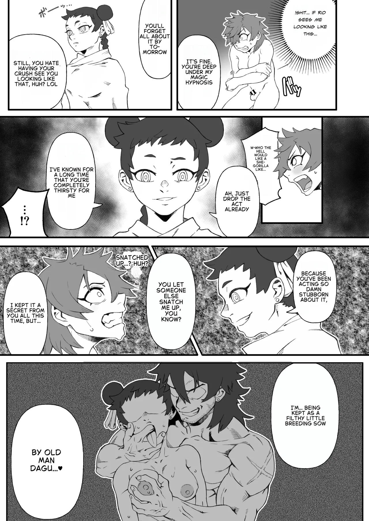 Page 12 of [Mousou Hatake (Hatake)] Shinjin Futanari Boukensha Kasumi-chan no Yuusha-sama 100-nichi Choukyou Nikki [English] [Digital]