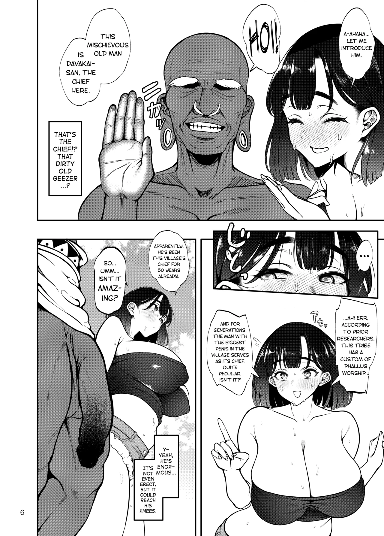 Page 7 of [Daiichi Yutakasou (Chiku)] Buzoku NTR ~Boku no Tsuma ga Minamitaiheiyou no Kotou ni Kurasu Rinri-kan 0 Razoku No Ichiin ni Naru made no Kiroku~ [English] [biribiri]