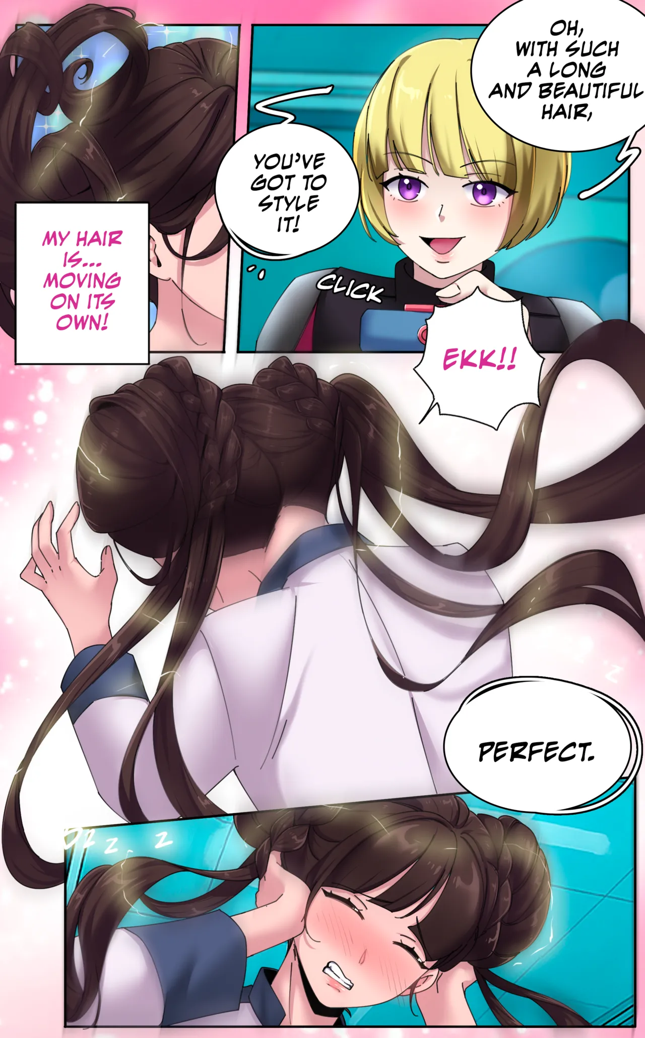 Page 22 of [MeowWithMe & Milda007] Female Clothing Vaporization of Shame