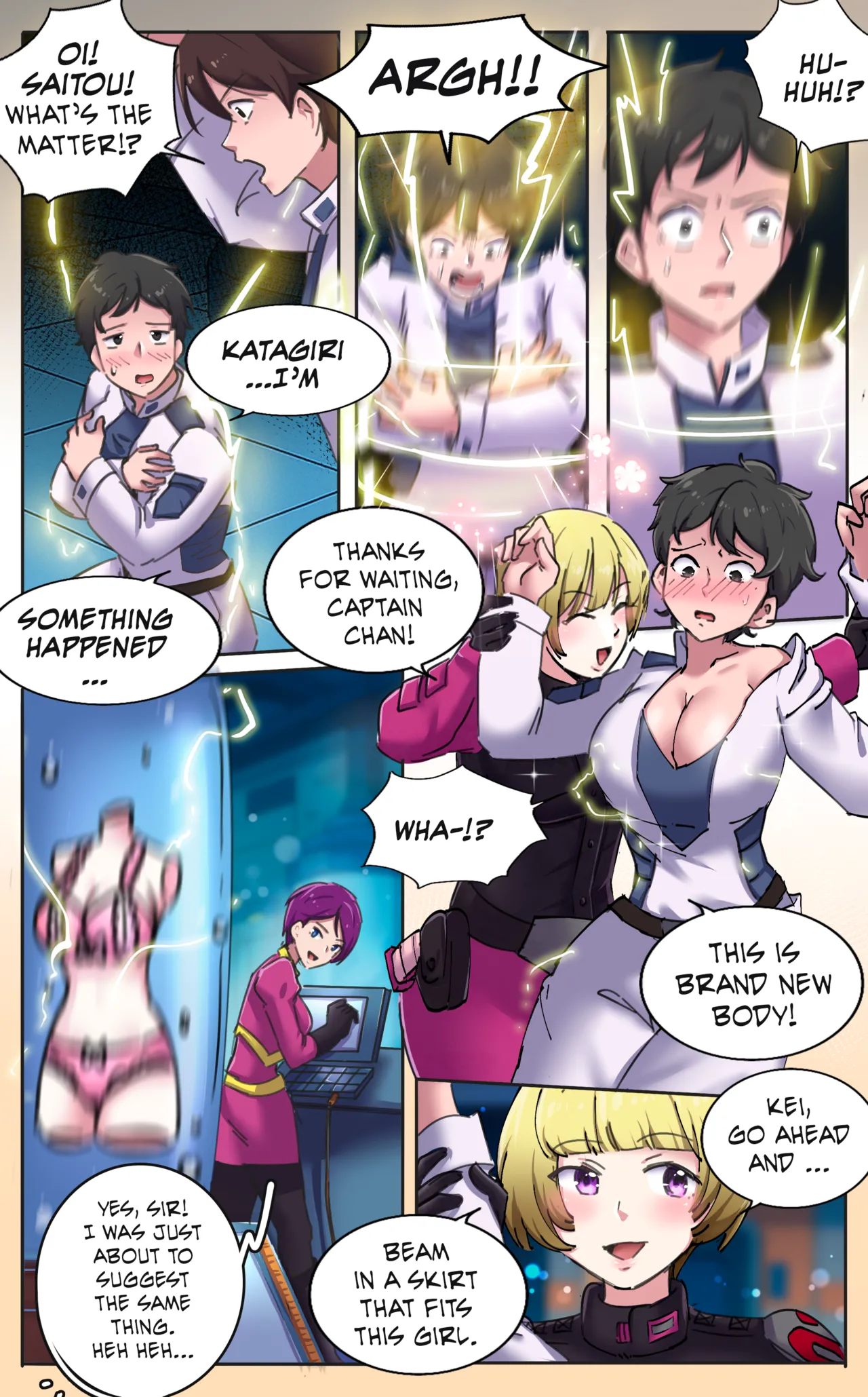 Page 6 of [MeowWithMe & Milda007] Female Clothing Vaporization of Shame