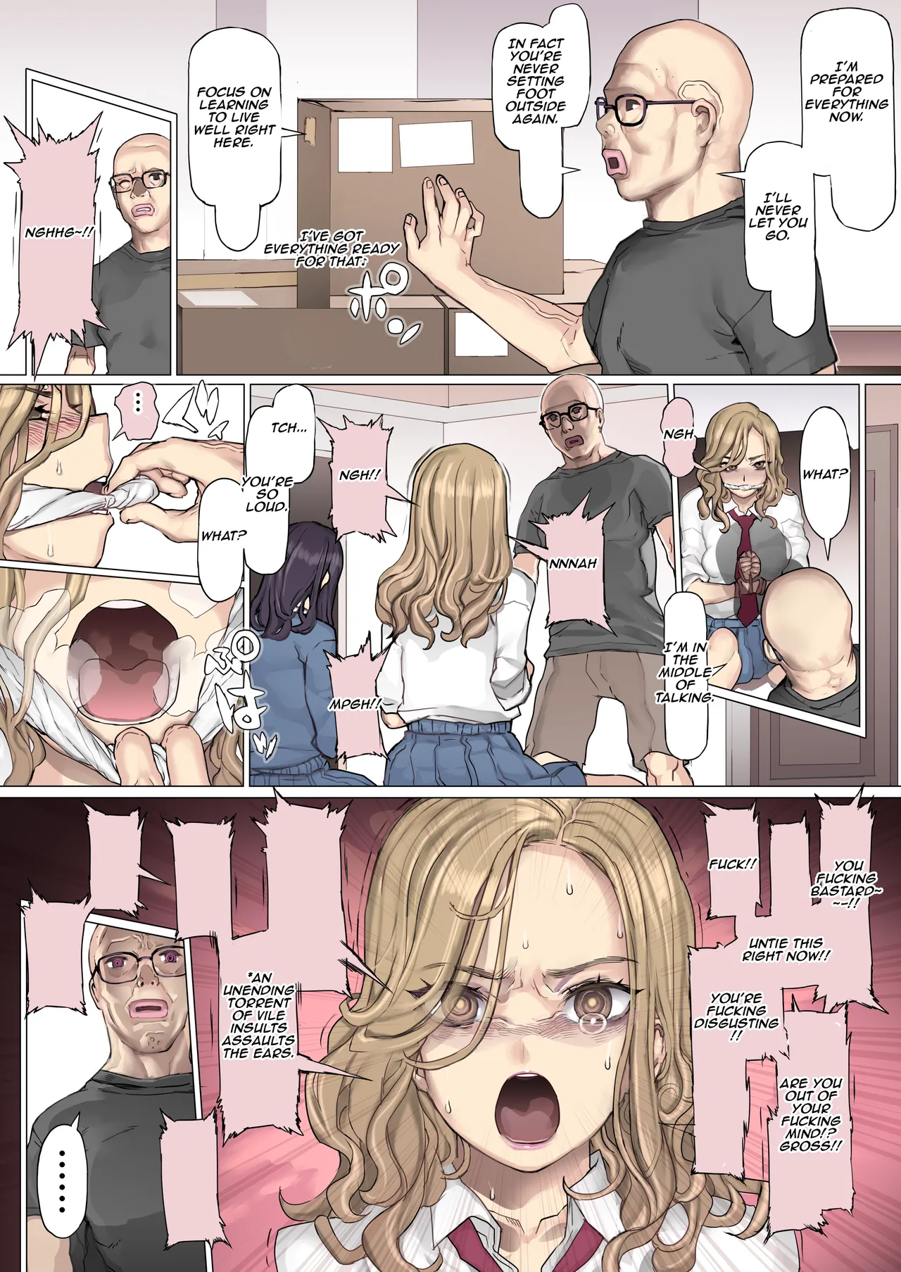 Page 17 of [pinkjoe] Shinyuu Tatakitsubushi Kyousou Shiiku Seikatsu | A Life in Captivity The Competition to Break My Best Friend [English] [Aishi21]