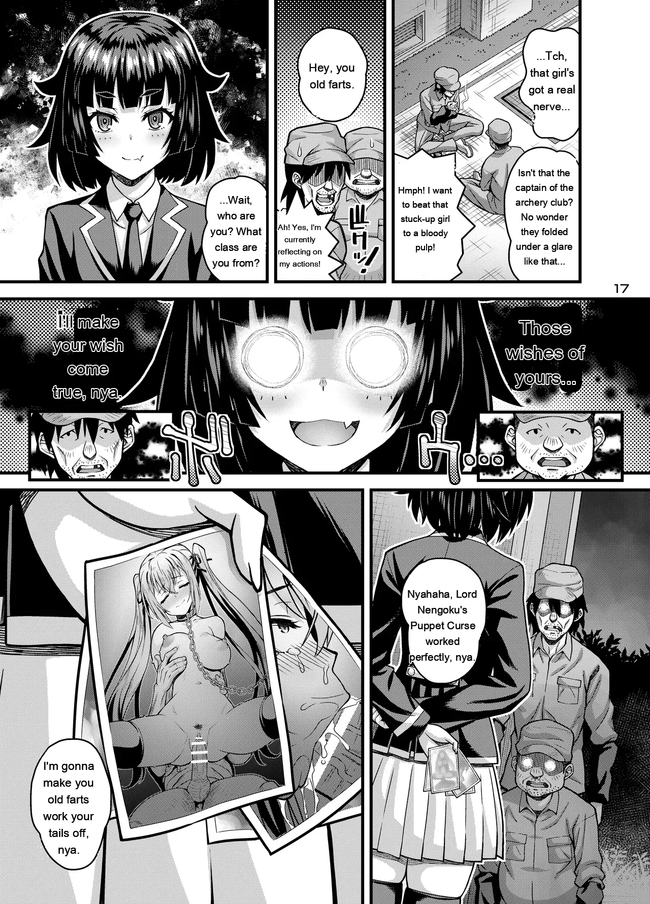 Page 16 of [Steel Mayonnaise (Higuchi Isami)] Niku Miko no Utage Ku ~Nengoku no Inkei~ [English] [MTL] [Digital]