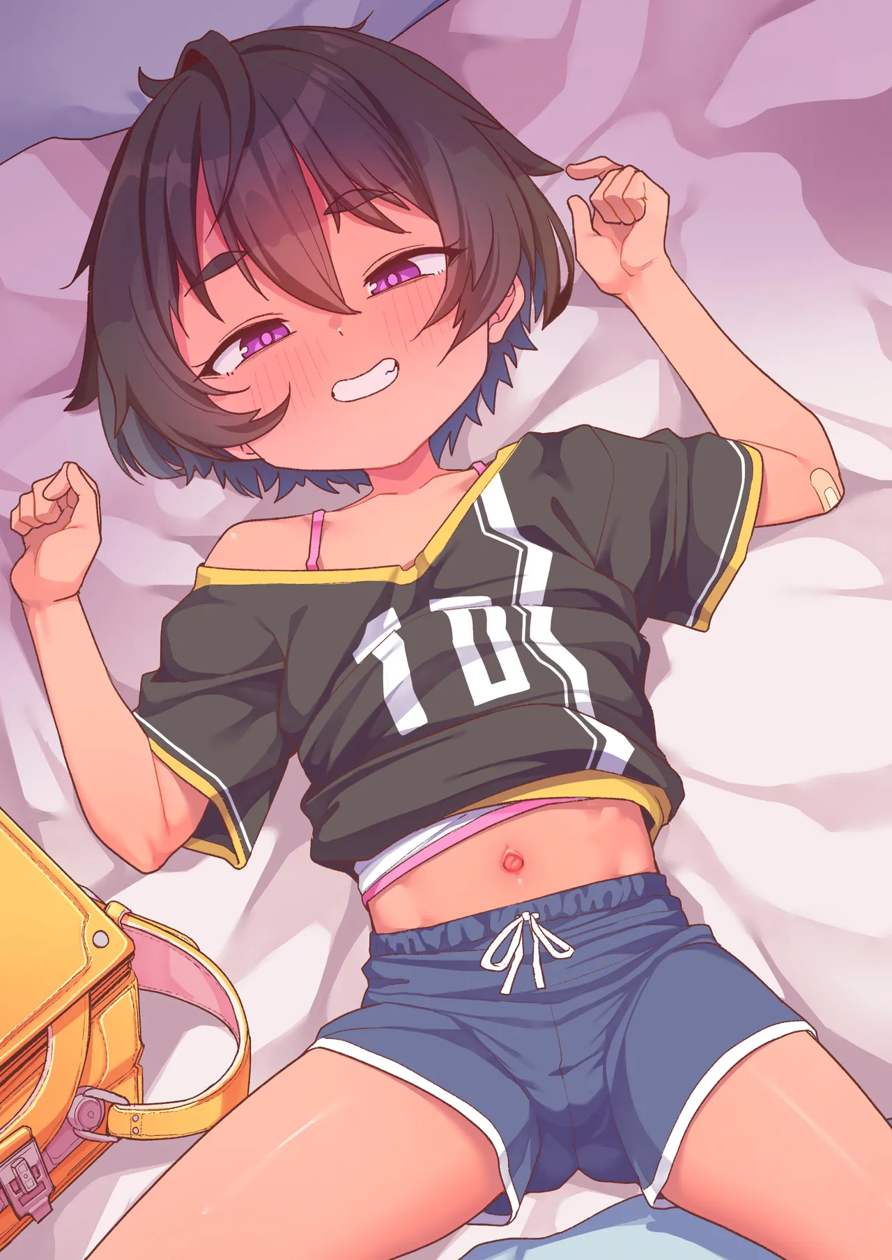 Page 2 of [Shiitake Nouen (Wakaru Tissue)] Wakuwaku Obenkyou Jikan [Textless] [Uncensored]