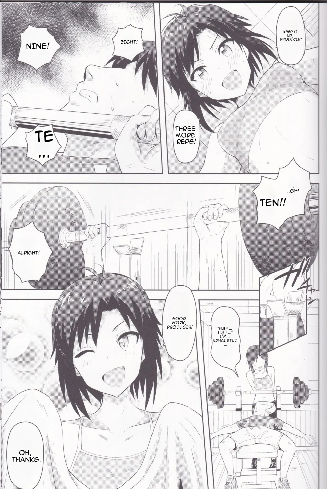 Page 2 of (C87) [PLANT (Tsurui)] Makoto to Training! 2 (THE IDOLM@STER) [MTL]
