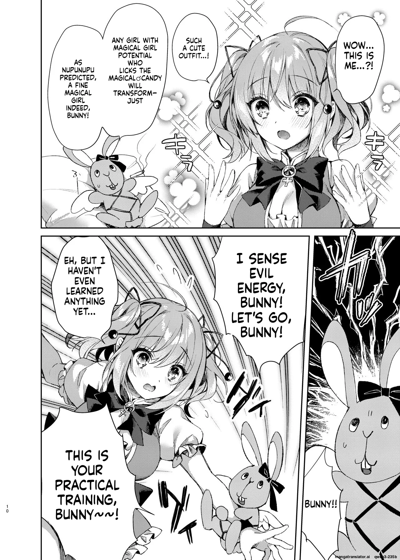 Page 9 of [Tears39 (Sorai Shinya)] Mahou Shoujo Milky Milk ~Mahou Shokushu de Dai Pinch?! Hen~ [Digital] (SCANMTL)