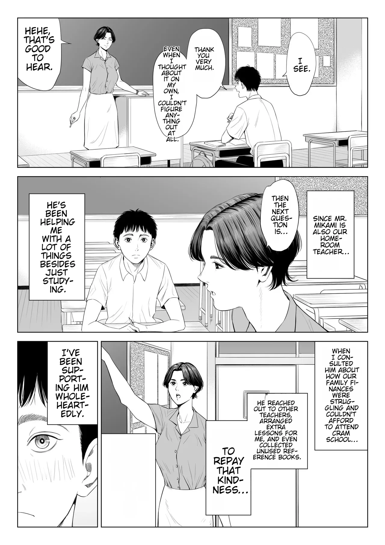 Page 7 of [Tamagou] Mikami Sensei Ekohiiki Kyoushi no Hisanna Matsuro [English]
