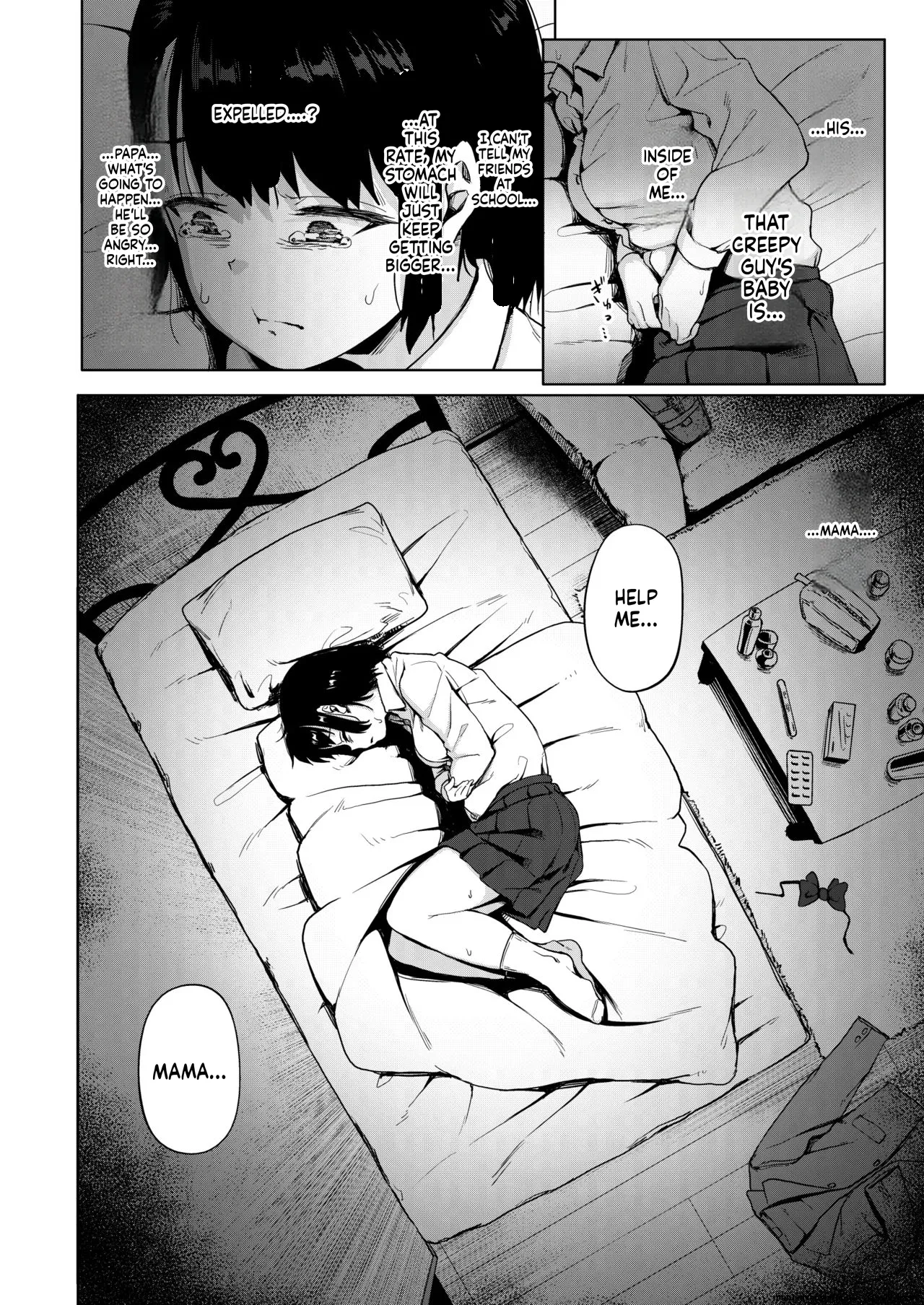 Page 47 of [Circle Mizusane (Mizusane)] Isourou datta Oji-san ~Shoujo Kazoku to Tegirekin~ [English] [MTL]