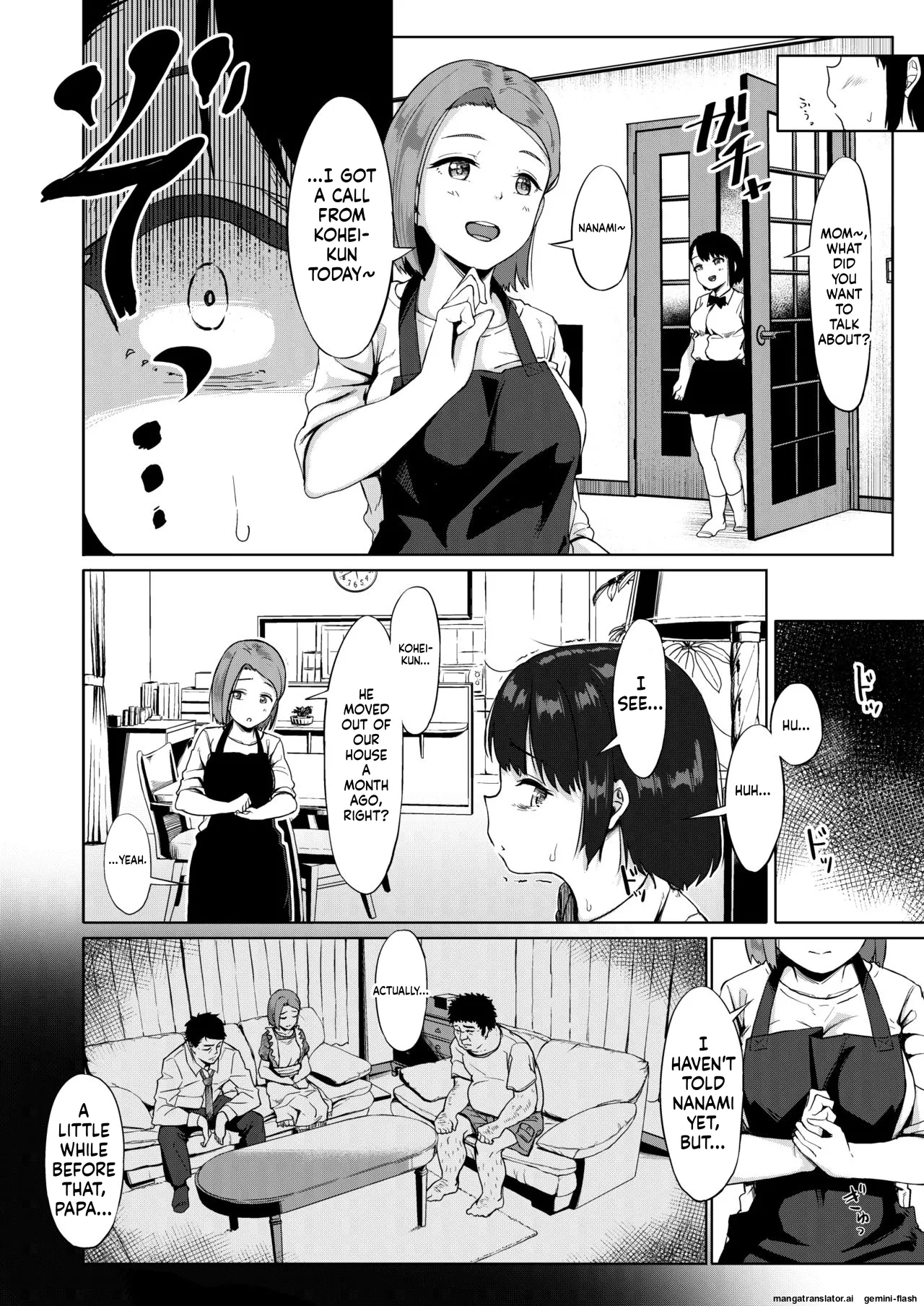 Page 5 of [Circle Mizusane (Mizusane)] Isourou datta Oji-san ~Shoujo Kazoku to Tegirekin~ [English] [MTL]