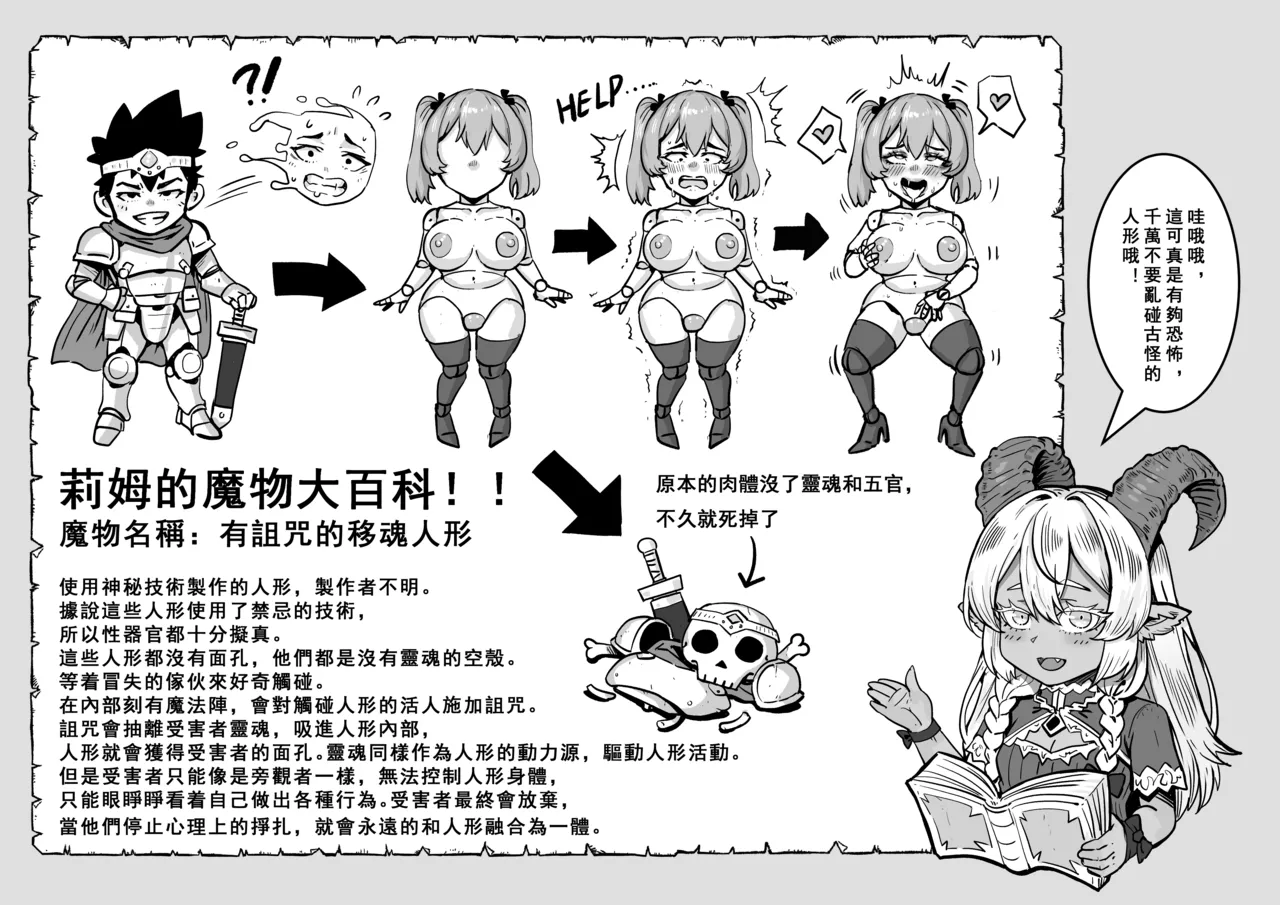 Page 7 of [桃耳 / もも みみ] 面具附身型性轉換！地城探索時請勿隨意觸碰可疑人偶！ [Chinese]