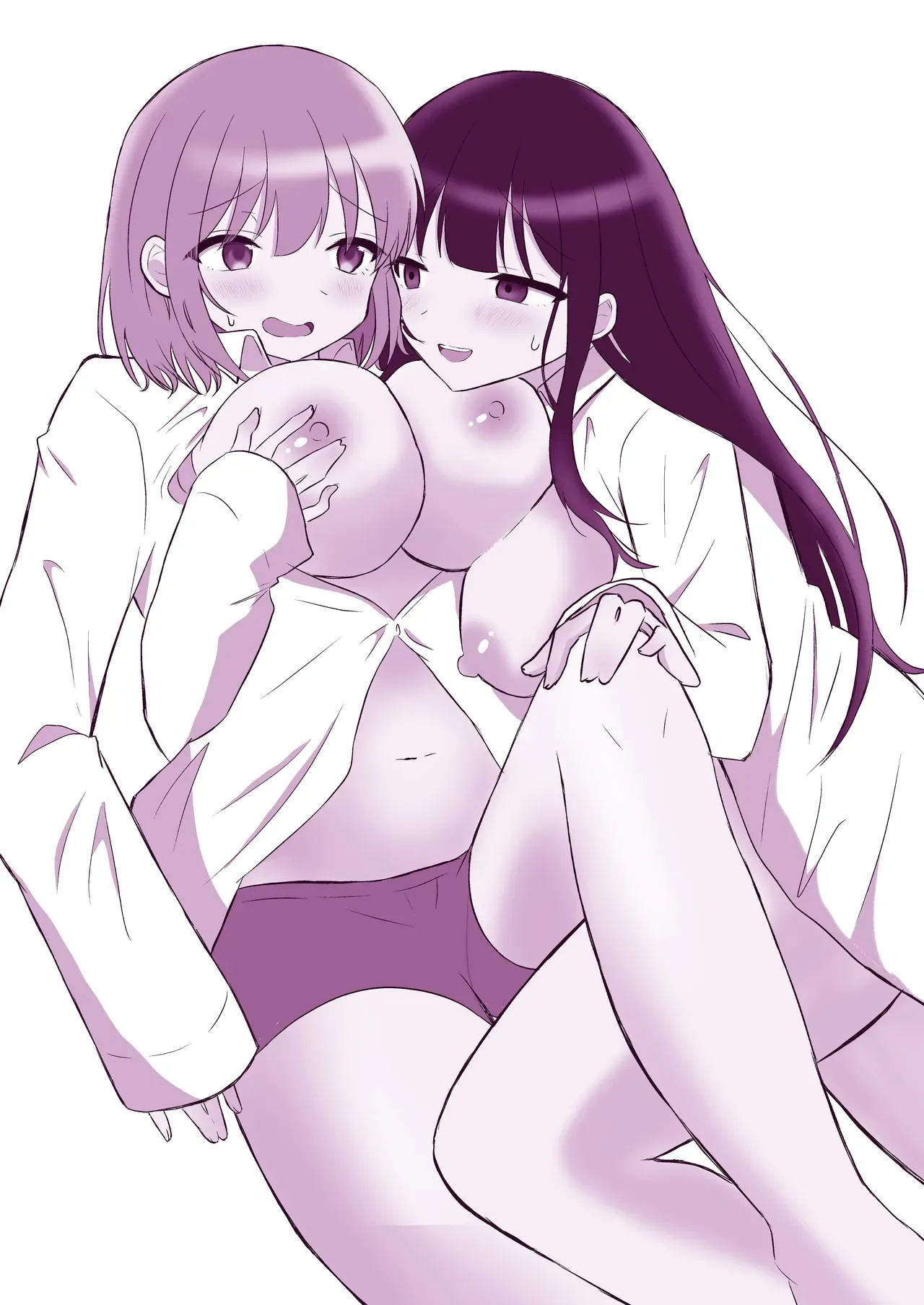 Page 2 of [Deisui Nenne] Ore-tachi ga Yuri ni Naru Nante 2 [Chinese]