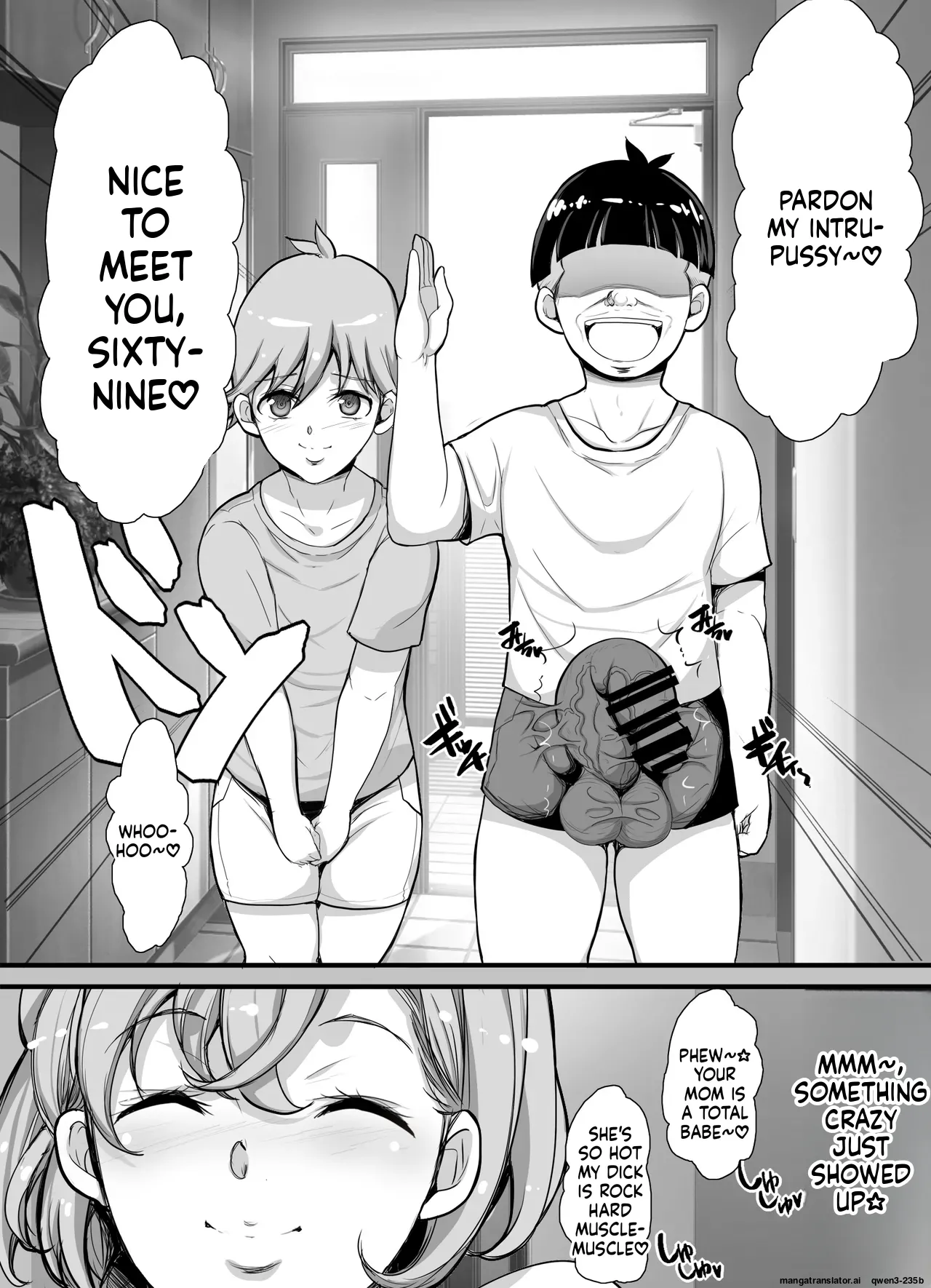 Page 4 of [Youkai Tamanokoshi (CHIRO)] Oppai daisuki deka otoko-kun wa hitodzuma ga suki ☆