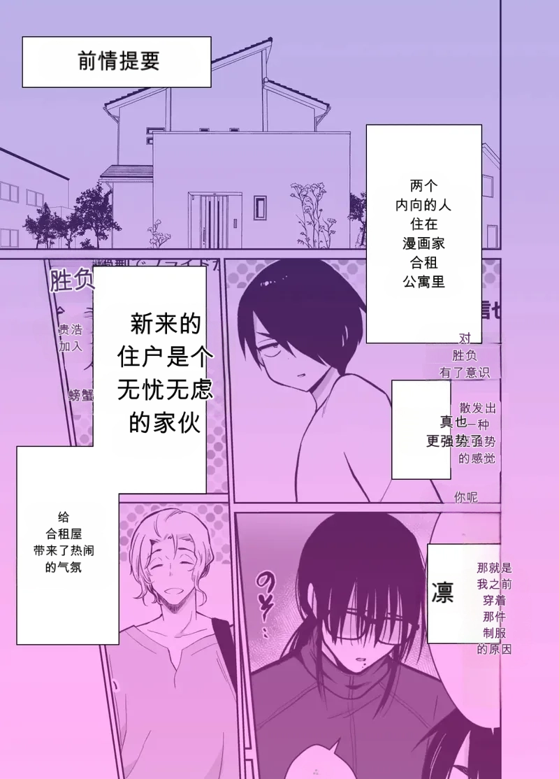 Page 2 of [Kinokko (Taguchi Monyata)] Mesu Ochi Share House Rin-kun Hen ~ Mangaka Shibou no Inkya Futari ga Chara Otoko ni Oishiku Taberareru made~ 2 Fallen Women Share House Rin-kun Edition ~The Story of Two Shy Aspiring