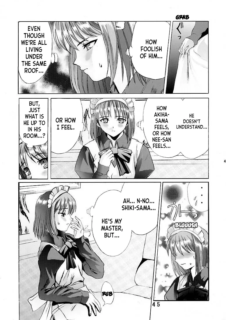 Page 44 of [Kuuronziyou (Okamura Bonsai, Suzuki Muneo)] Kuuronziyou 5 | Cowloon Castle 5 (Tsukihime) [English] [ianuela]