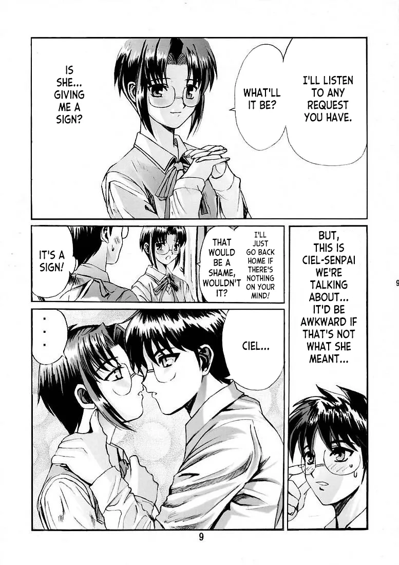 Page 8 of [Kuuronziyou (Okamura Bonsai, Suzuki Muneo)] Kuuronziyou 5 | Cowloon Castle 5 (Tsukihime) [English] [ianuela]