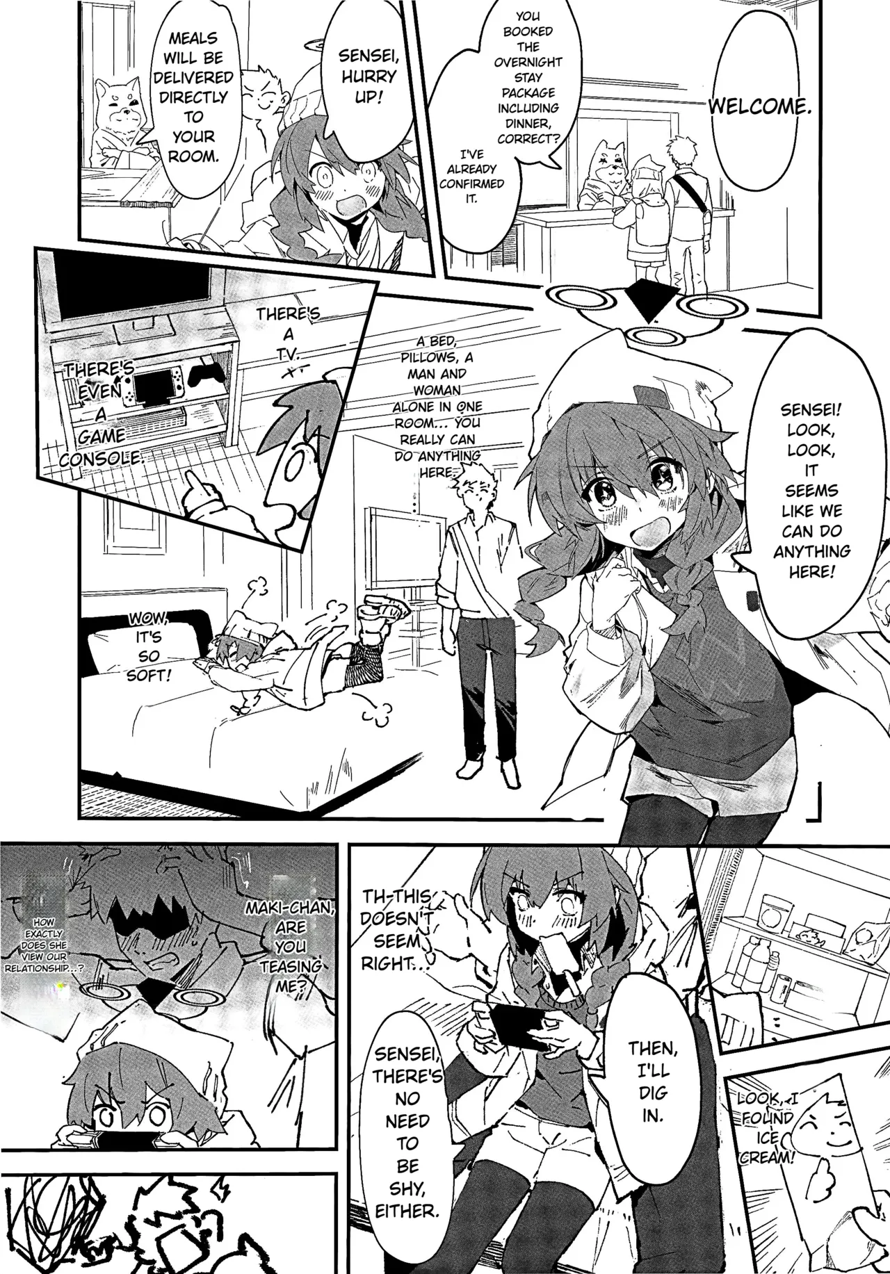 Page 8 of (C107) [Oishii Ko (CM You)] MAKI-CHAN TO ONSEN (Blue Archive) [English]