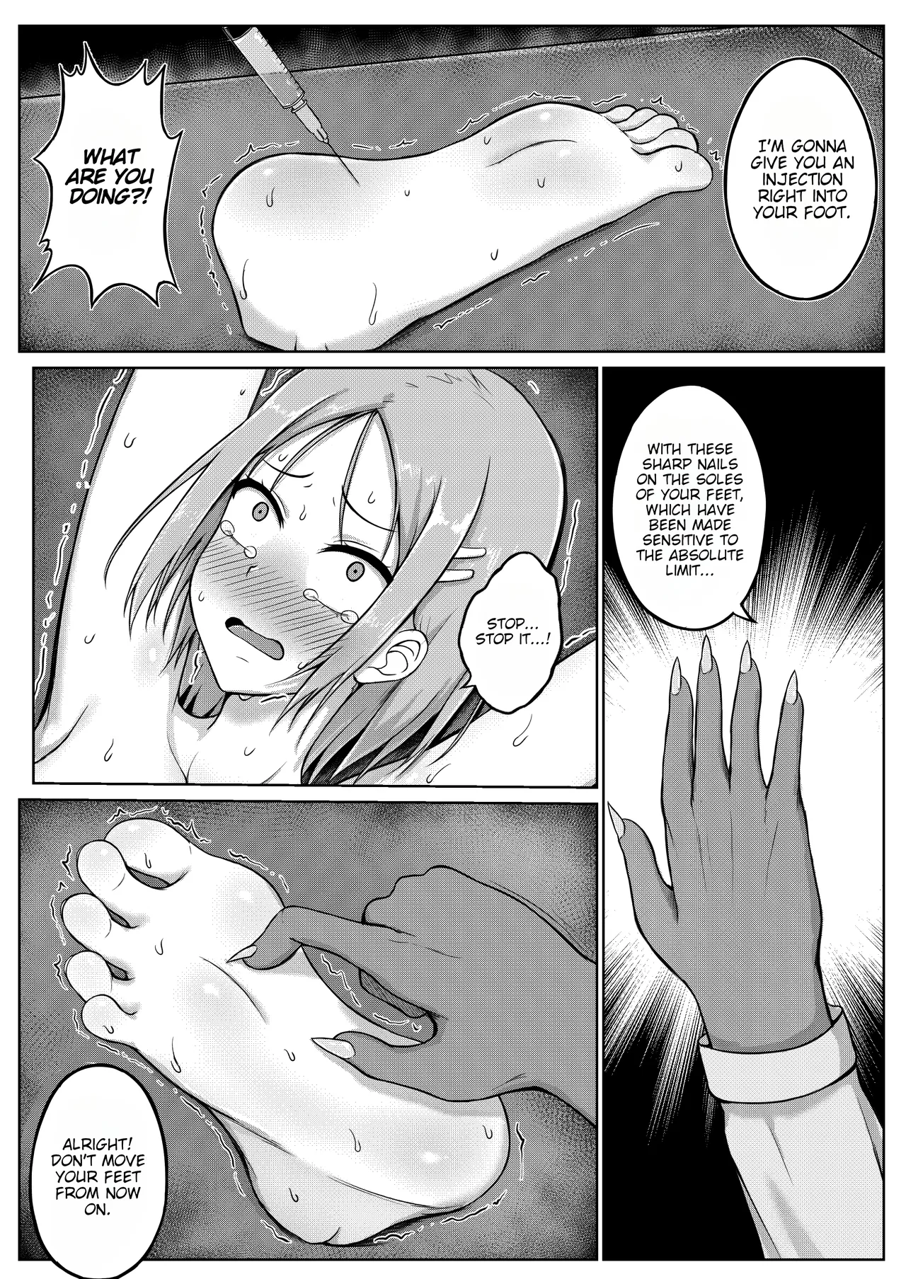 Page 32 of [Nisusu] Fukei to Kusuguri Yuukaihan | The Policewoman and the Tickling Kidnapper [English]