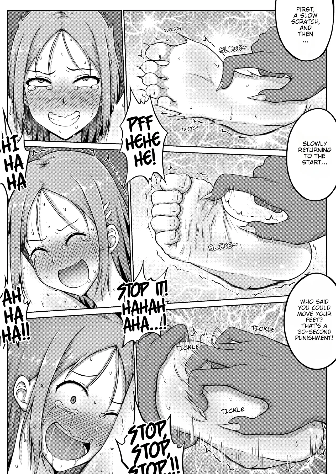 Page 33 of [Nisusu] Fukei to Kusuguri Yuukaihan | The Policewoman and the Tickling Kidnapper [English]