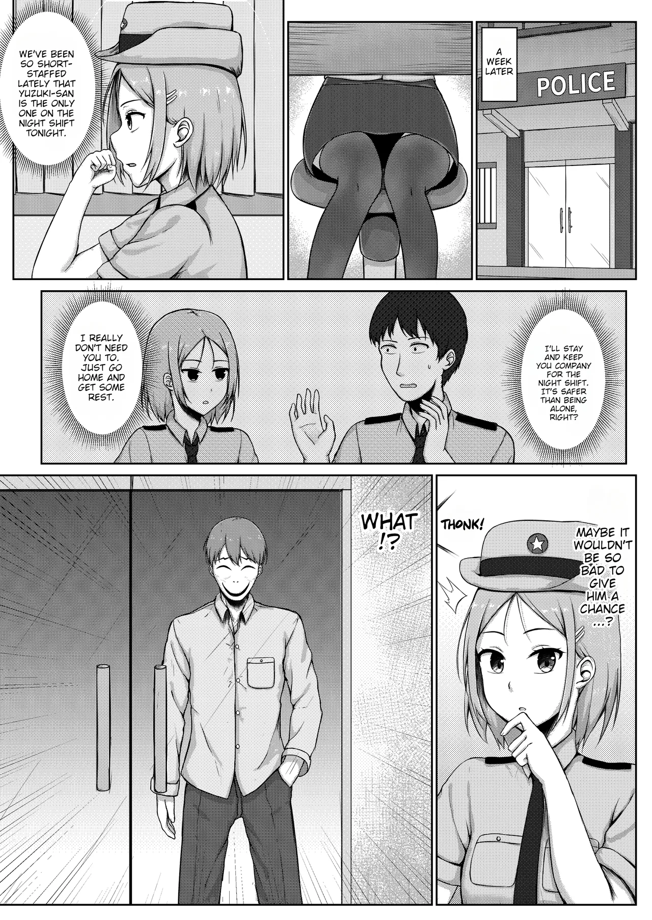 Page 4 of [Nisusu] Fukei to Kusuguri Yuukaihan | The Policewoman and the Tickling Kidnapper [English]