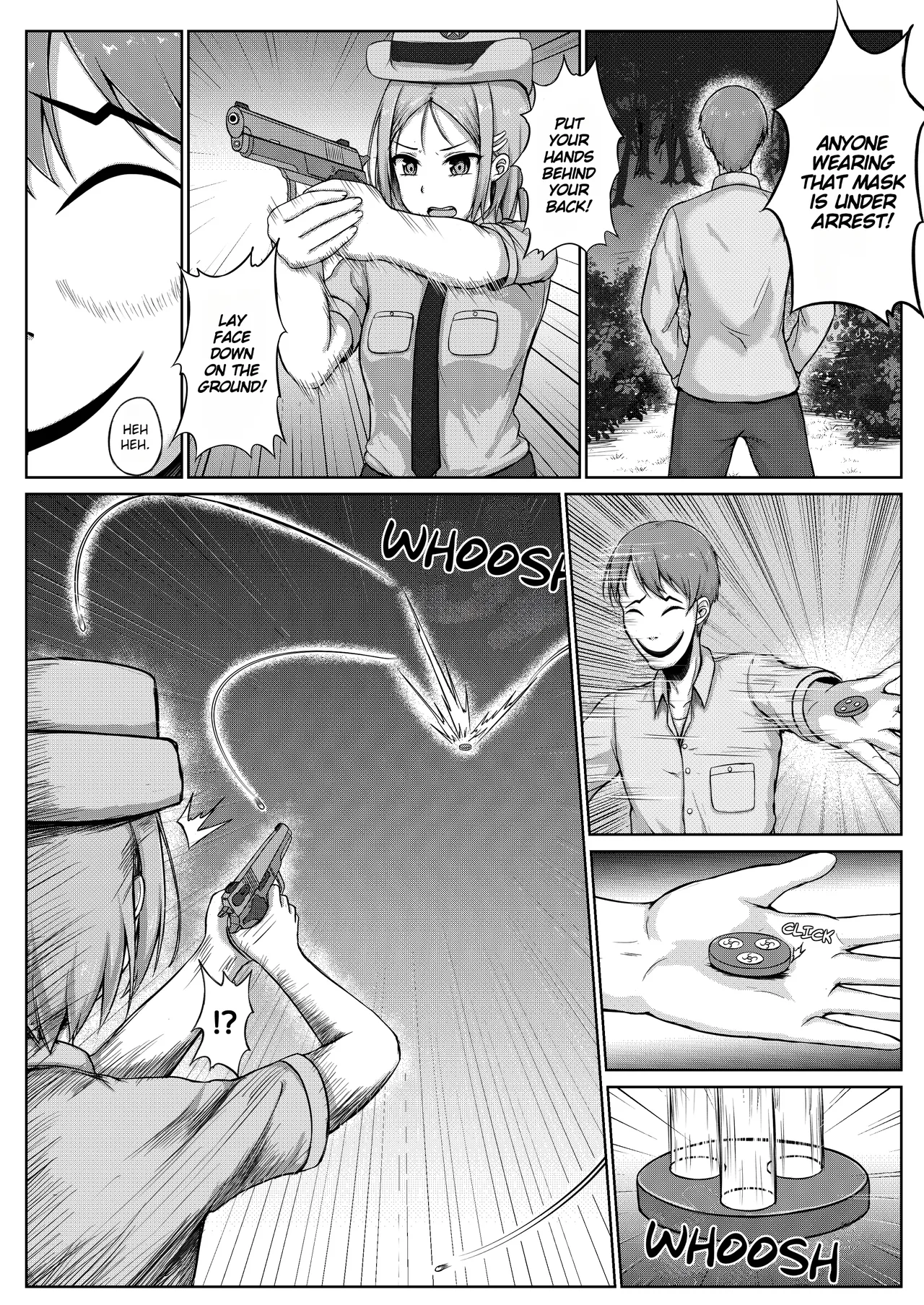 Page 6 of [Nisusu] Fukei to Kusuguri Yuukaihan | The Policewoman and the Tickling Kidnapper [English]