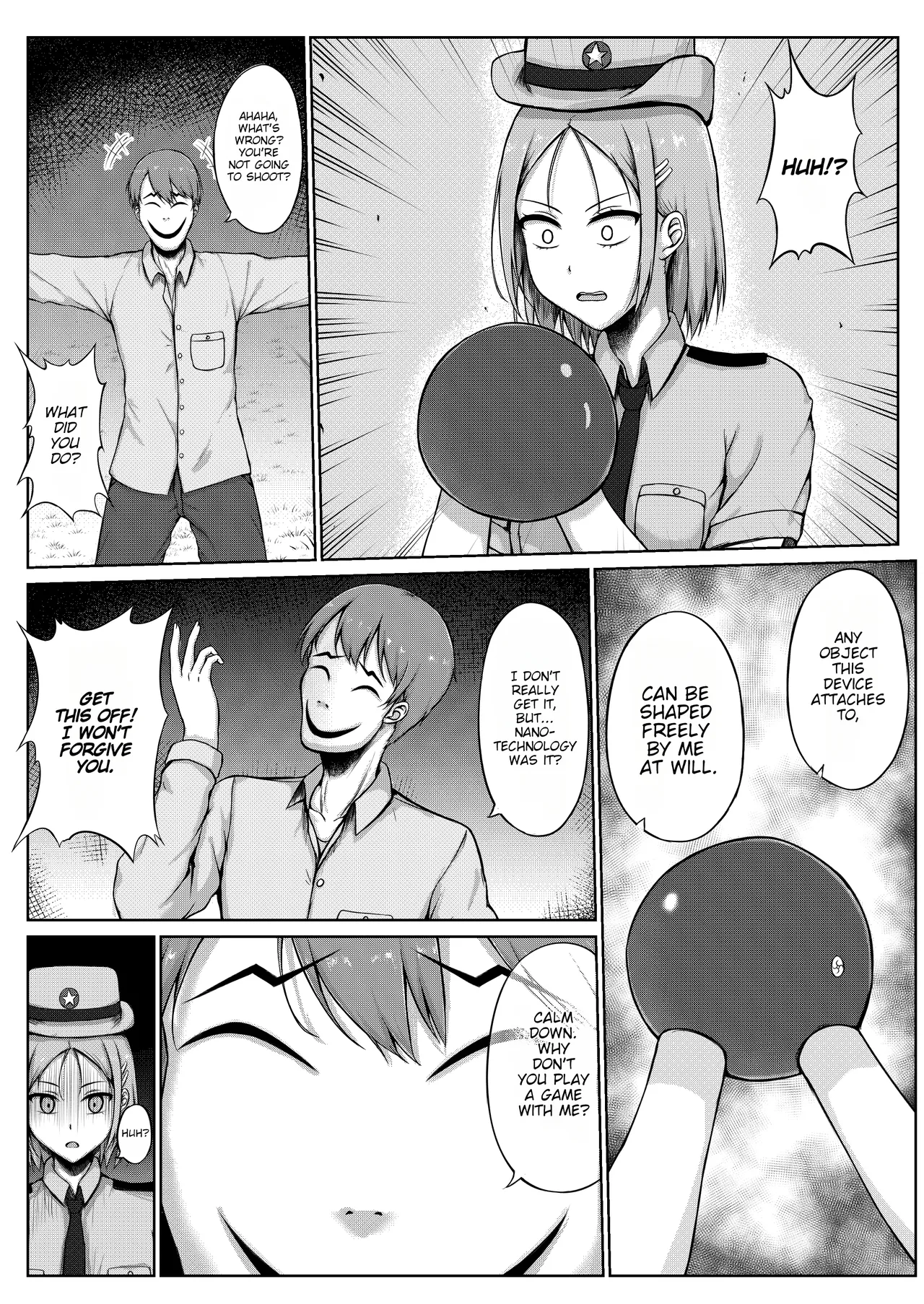 Page 8 of [Nisusu] Fukei to Kusuguri Yuukaihan | The Policewoman and the Tickling Kidnapper [English]