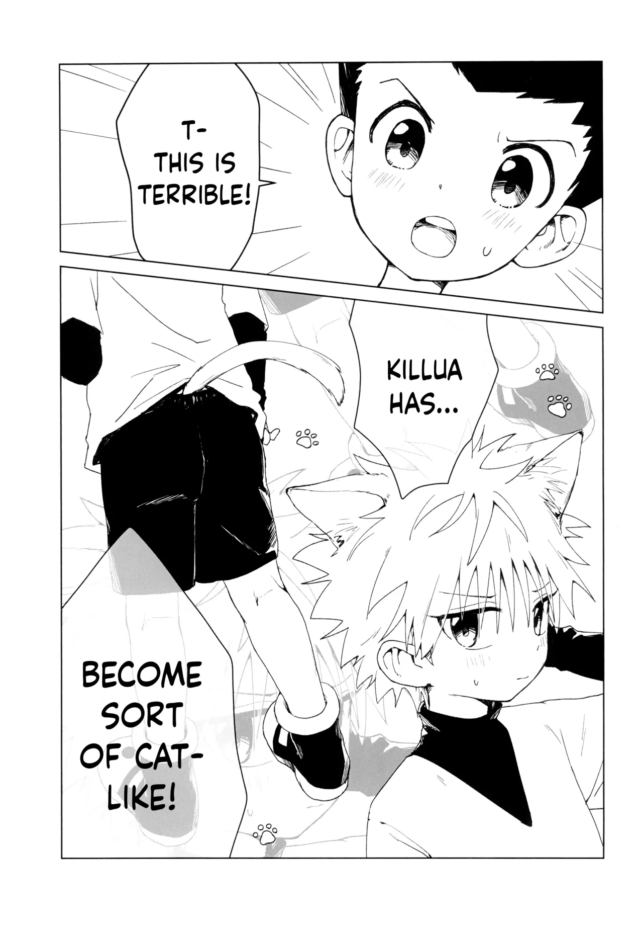 Page 3 of (HaruCC32) [Penguin Obake (Hane)] Amakuchi Neko Heart | Sweet kitty heart (Hunter x Hunter) [English] {Chin²}
