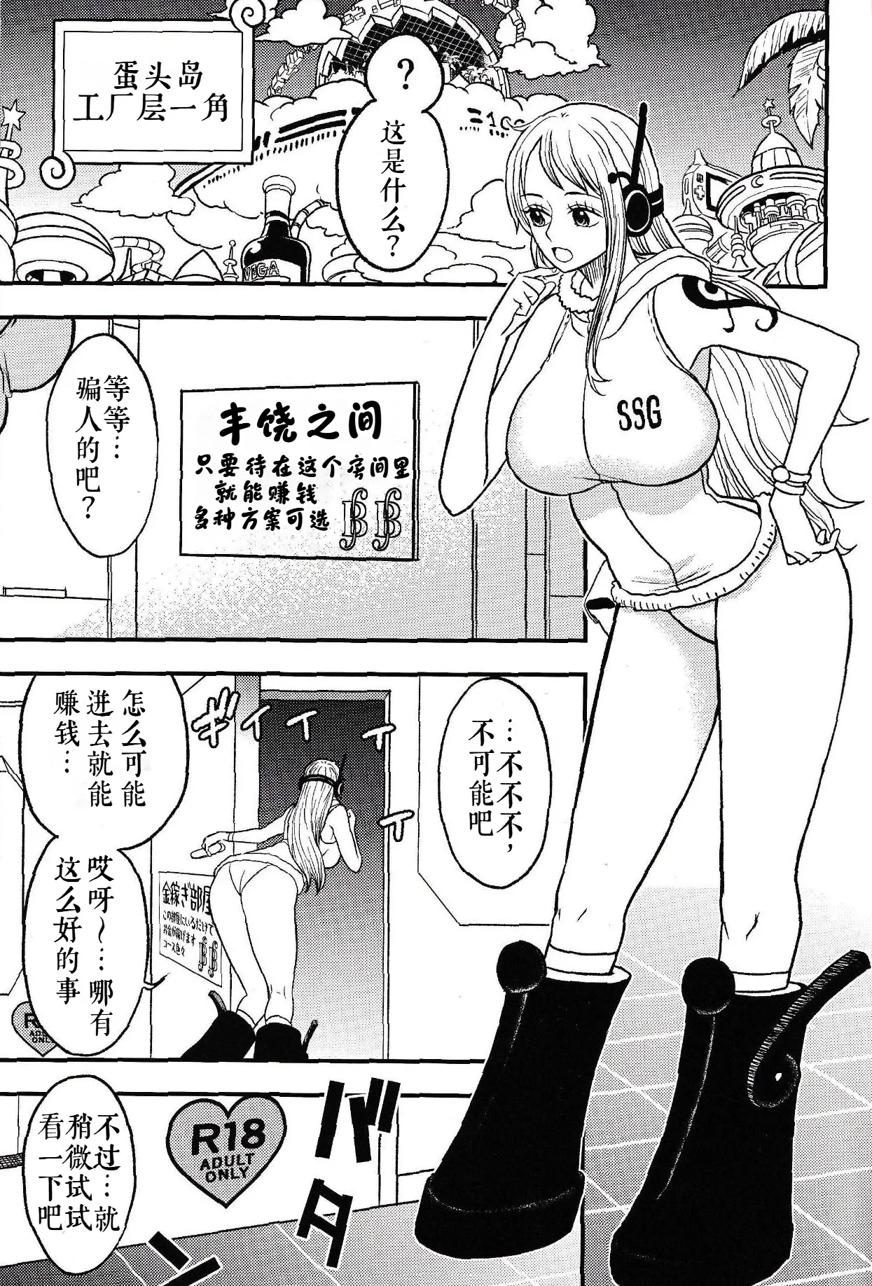 Page 2 of [Doro Noujou (Dorota Bou)] EGG HEAD HOLE (One Piece) [Chinese] [考古学家汉化]