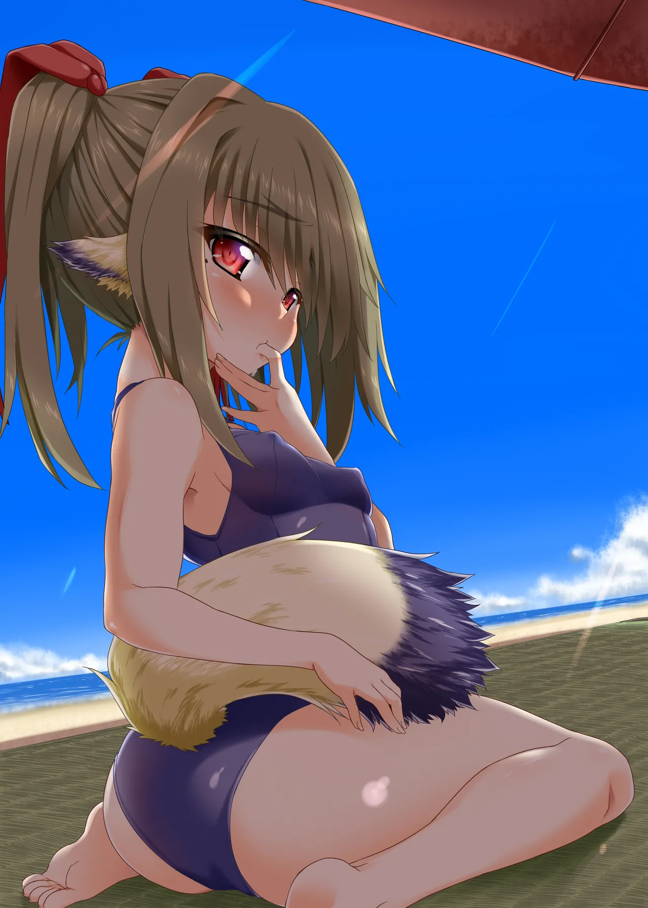 Page 2 of [Buttyakedo (Micchan)] Nekone to Tokonatsu no Kyuusokubi (Utawarerumono Itsuwari no Kamen) [Digital]