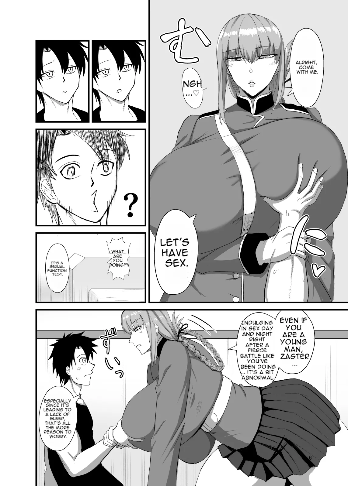 Page 5 of [Yuureigai Syoukyakuro (Syoukyakubutu)] Well then, we will now begin tonight's functionality test. (Fate/Grand Order) [Digital] [English]