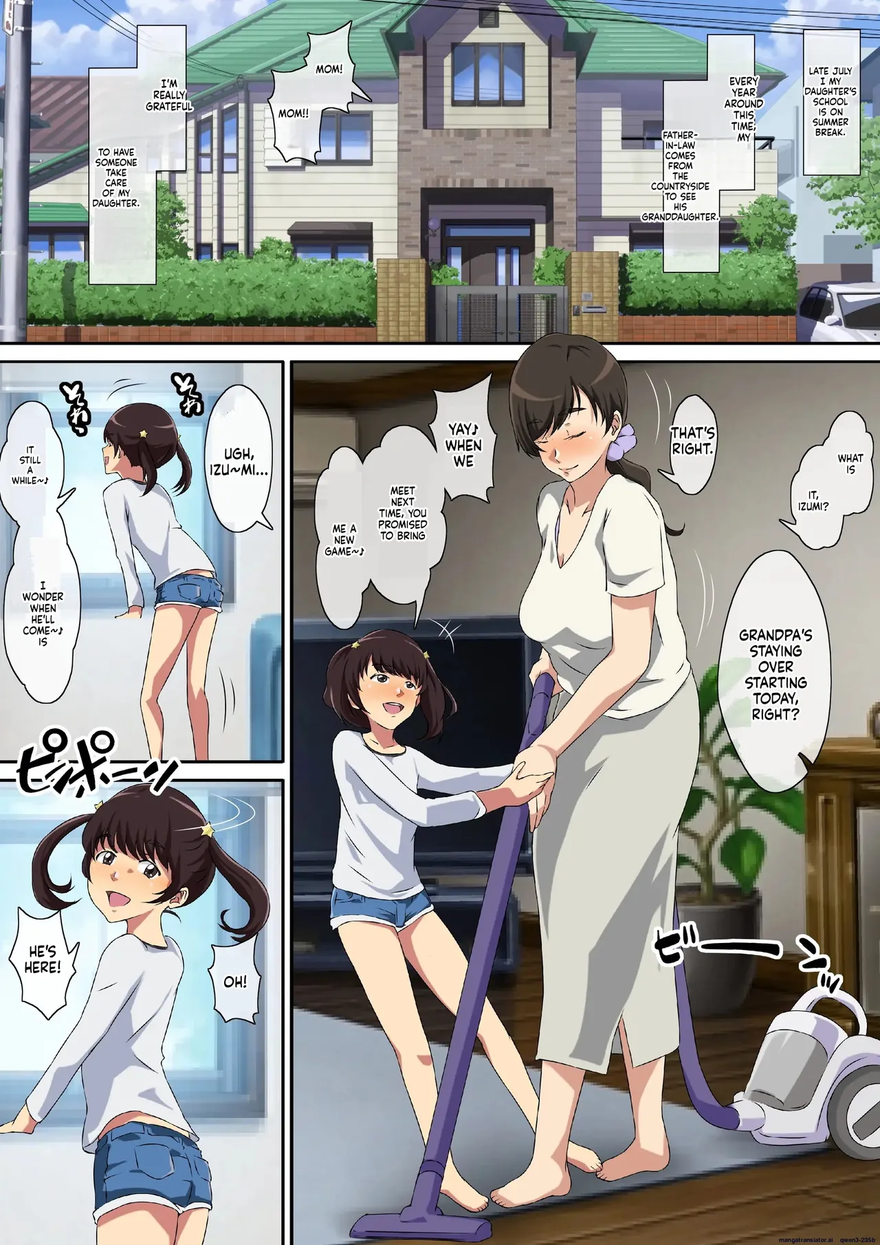 Page 3 of Yokkyuu Fuman na Musuko no Tsuma wa Gifu no Chinpo de Mesu ni Naru [MTL]