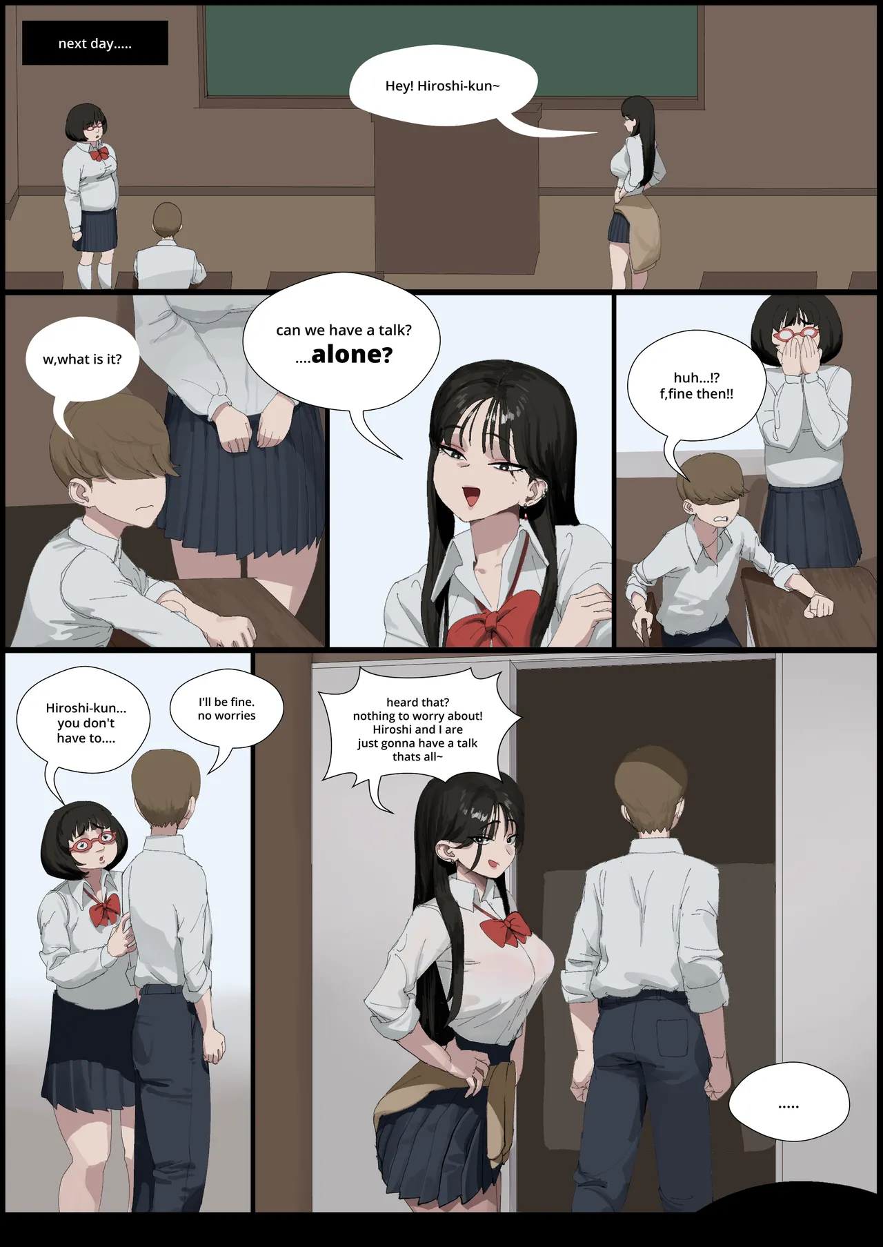 Page 4 of [wjs07] Gyaru Bully Reverse NTR [English] [ongoing]