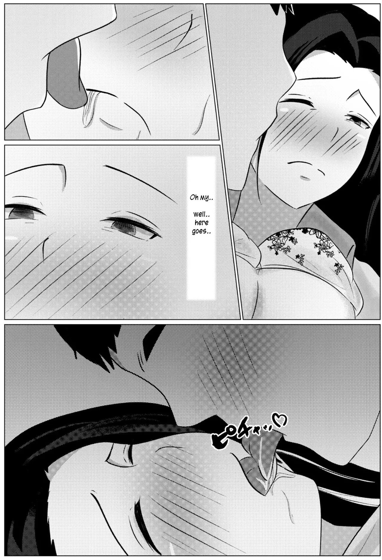 Page 32 of [Fuwatoro Opanchu Cake] A late night visit leads to a mother and son's marital sex life together [English]