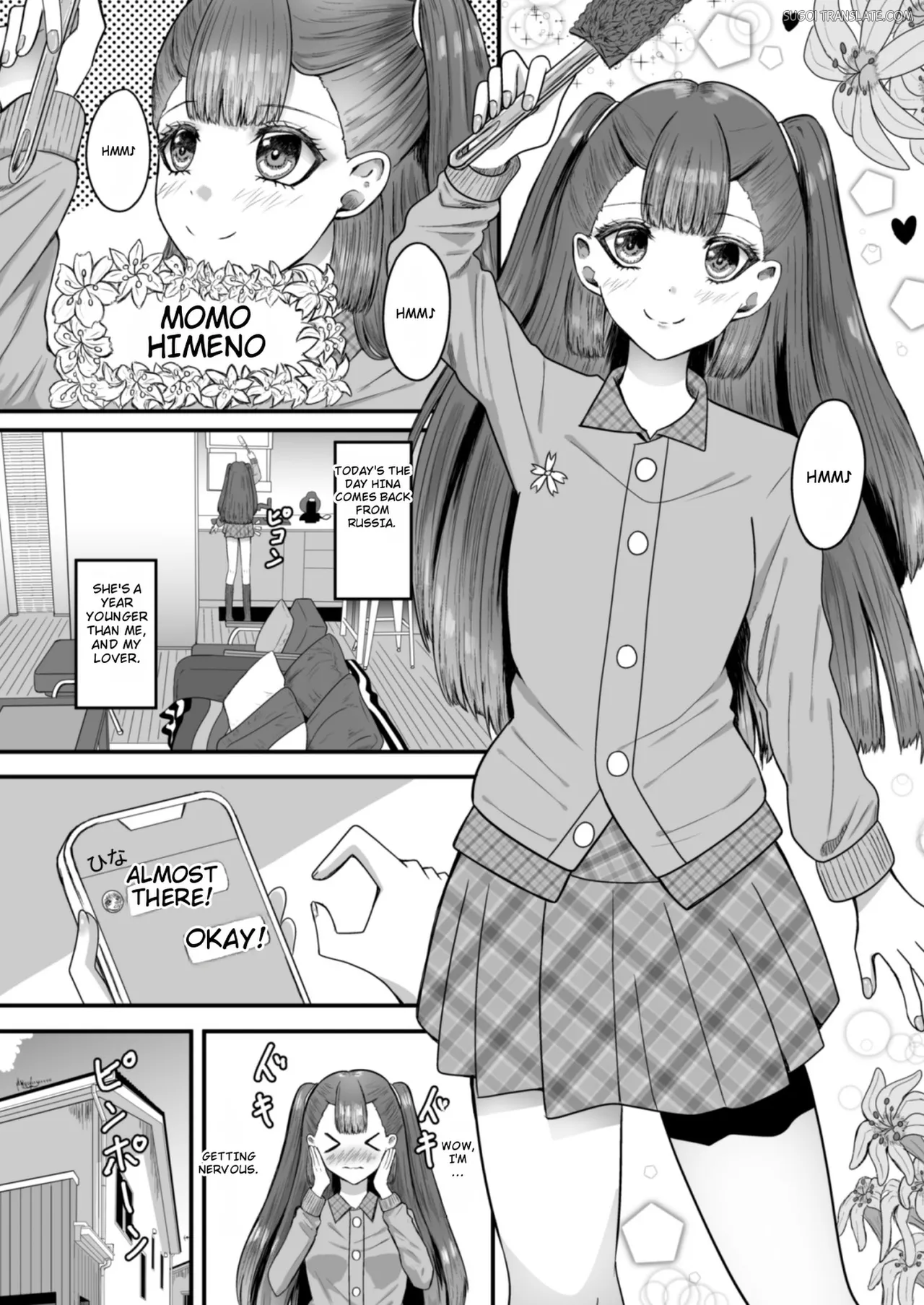 Page 2 of [Anka] Yuri Renai Toshishita Osananajimi to Amaama Yuri Ecchi [English] [MTL]