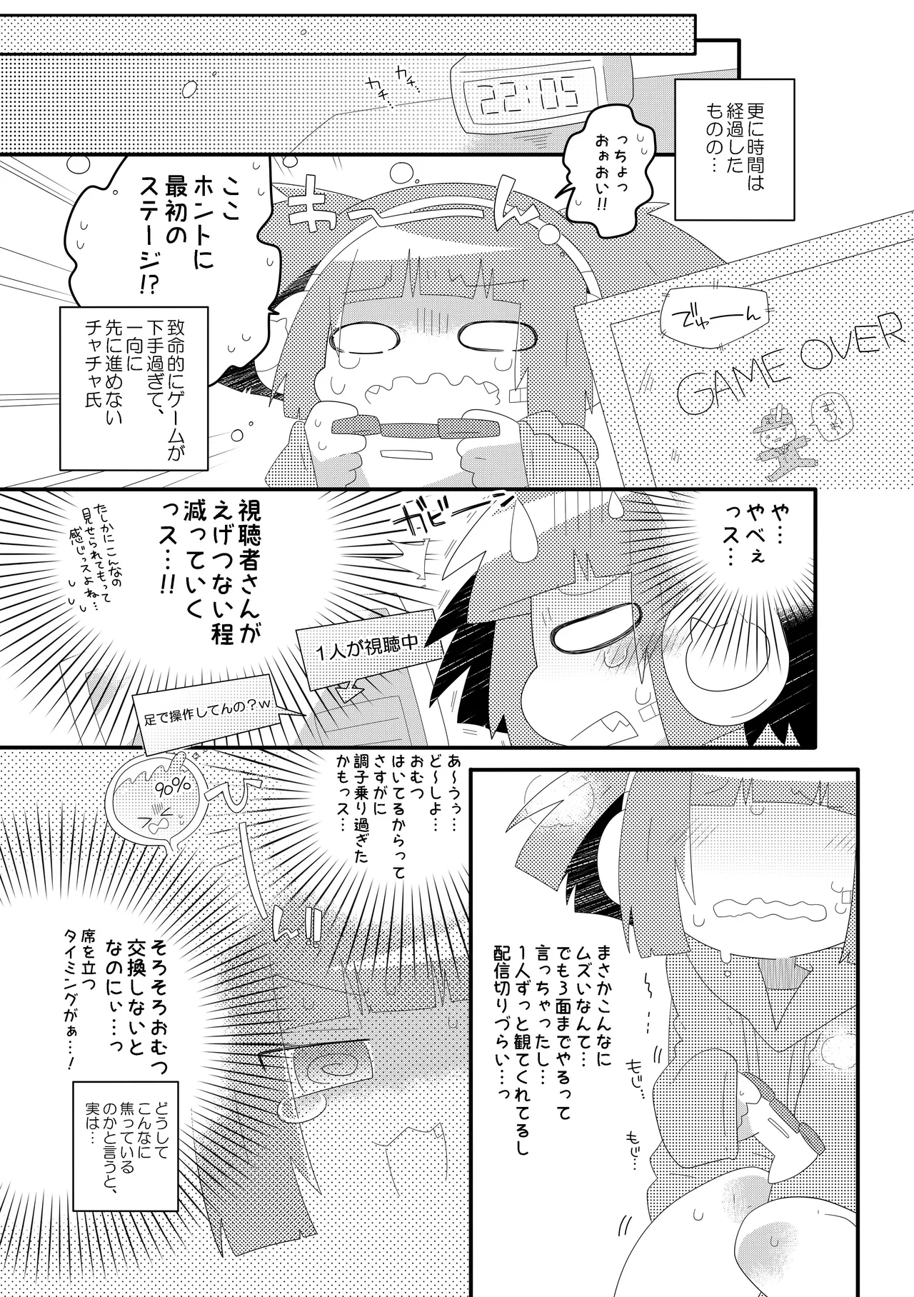 Page 10 of Omorashi Haishin Chacha Channel