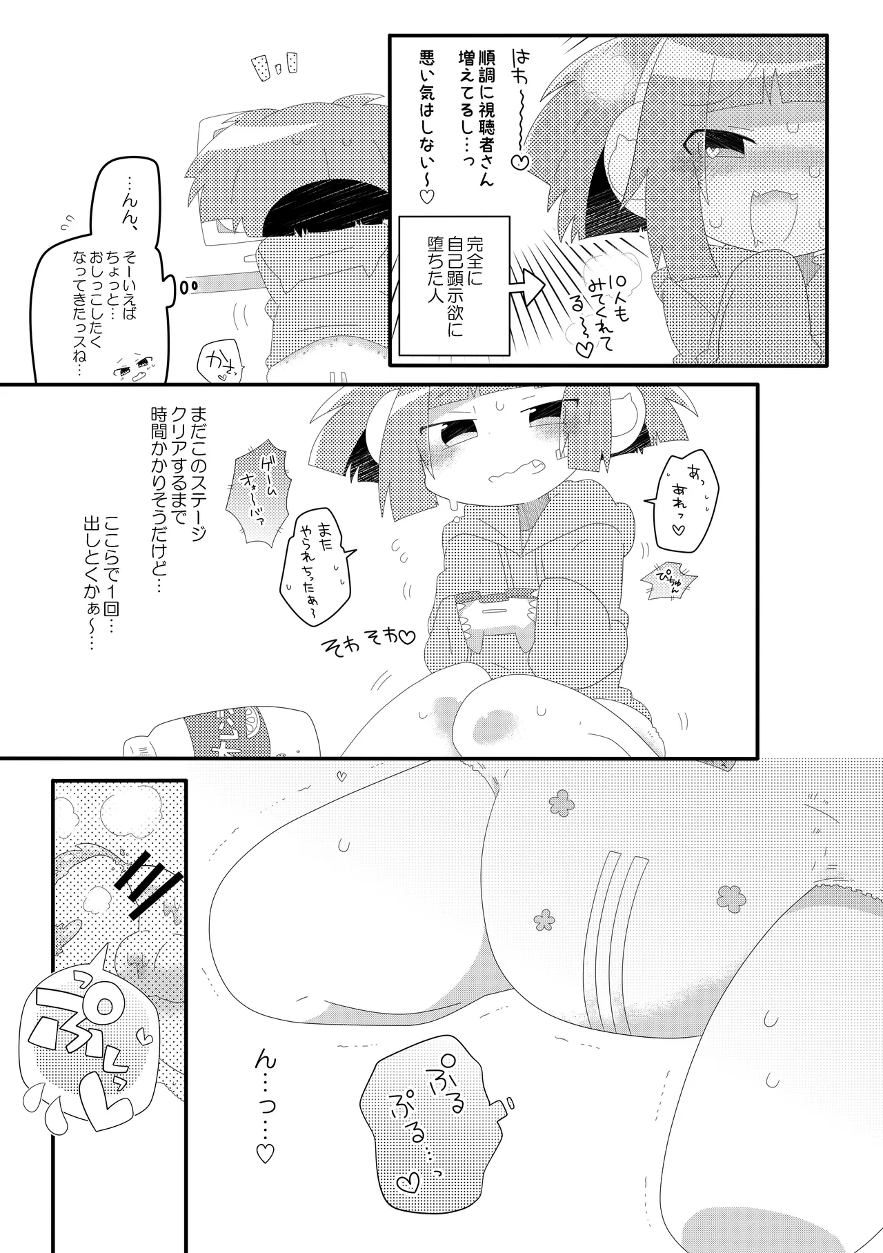 Page 8 of Omorashi Haishin Chacha Channel
