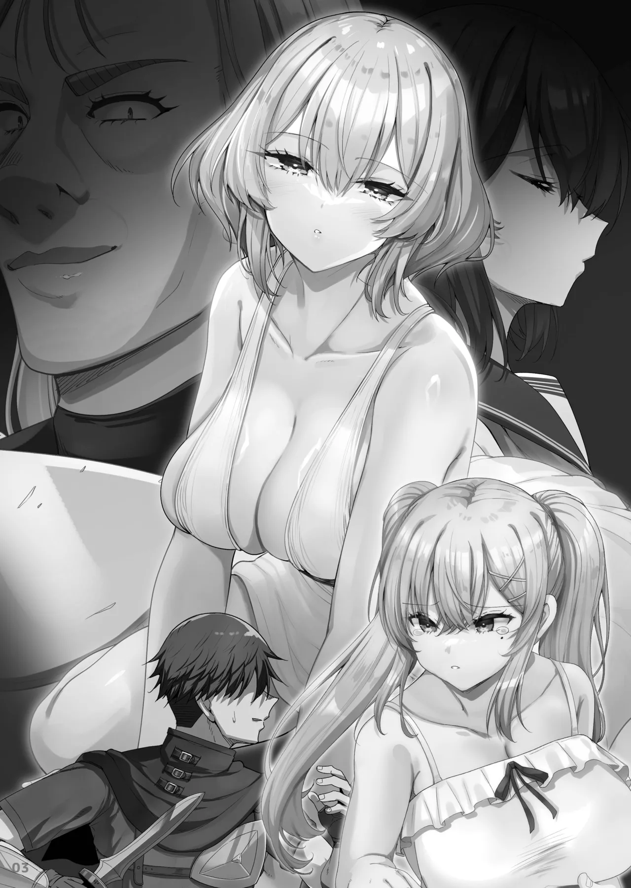 Page 3 of [65535th Avenue. (Akahito)] Isekai no Ecchi na Omise ni Kitara Motoita Sekai no Osananajimi ga Detekita Hanashi - It is a story about coming to a brothel in another world and finding a childhood friend from the world you used to live in. | 转生异世界踏入色色的店却发现迎接我的是原世界の青梅竹马 [Chinese] [紫藤汉化组] [Digital]
