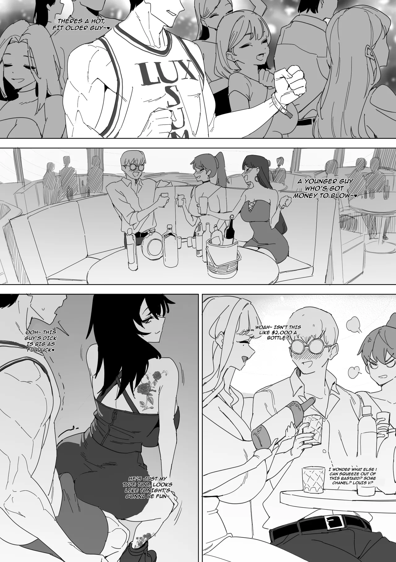 Page 3 of [LUXsumildo] Slave Sisters ~Club Chapter 1~ [English] [JoJosWackyQuest] [Digital]