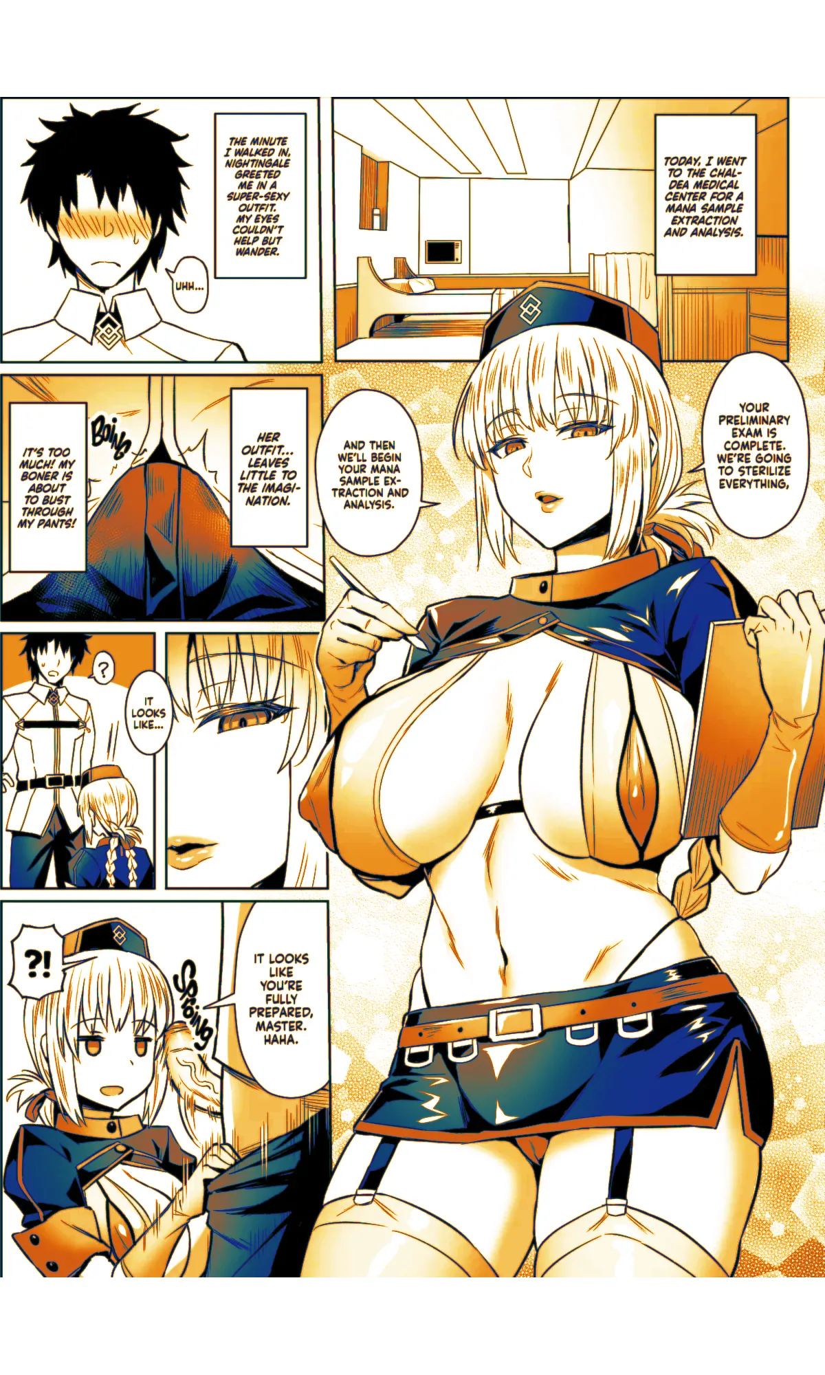 Page 2 of [COMEX (Zhen Lu)] Zhen Lu Presents FGO (Fate Grand Order) [English] [Summer Salt] [Decensored] [Digital] [Sepia Colored]