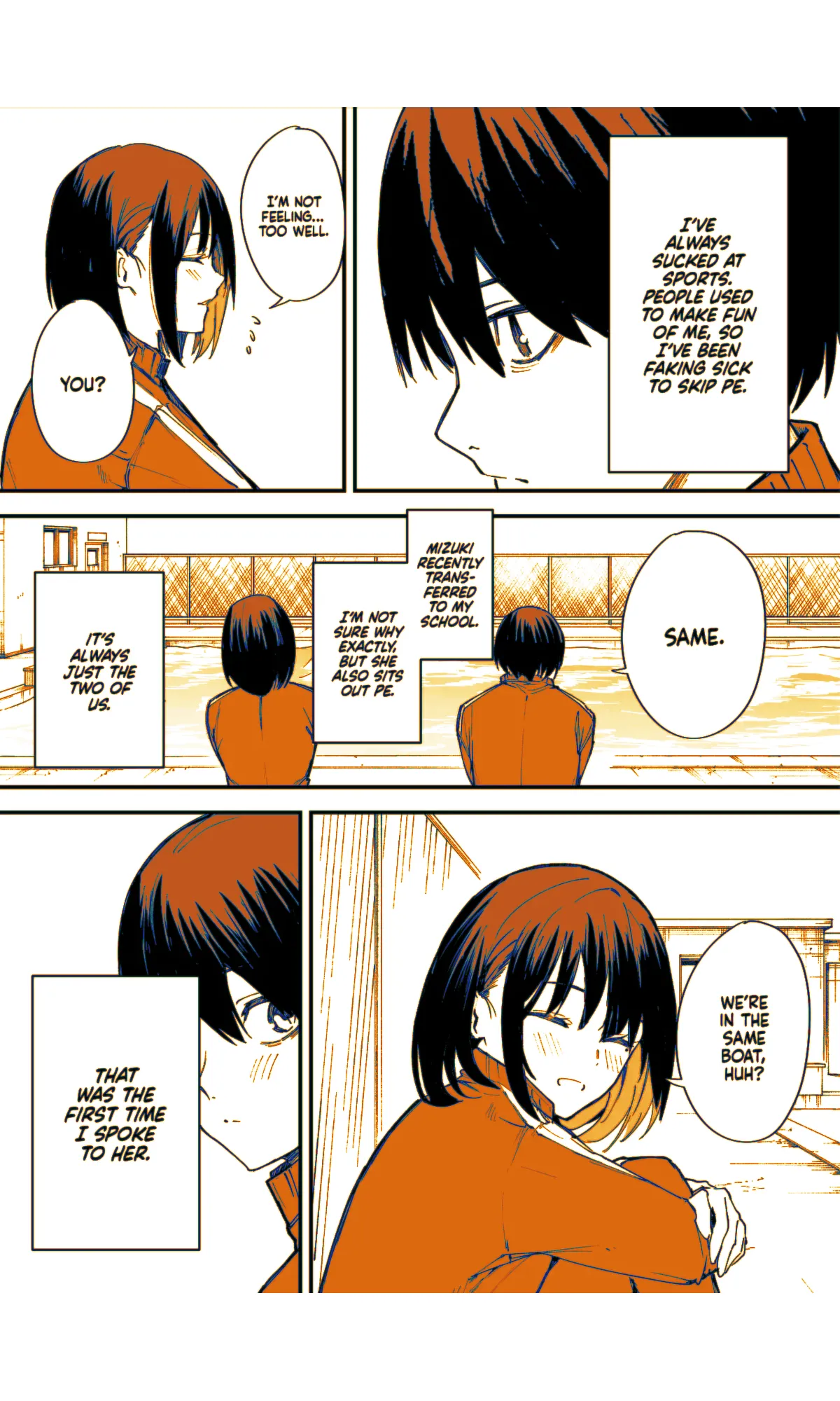 Page 3 of [Fuguta-ke] Kyonyuu no Tomodachi to Tsukiau made no Hanashi Maybe We'll Start Dating Someday [English] [J18] [Decensored] [Digital] [Sepia Colored]