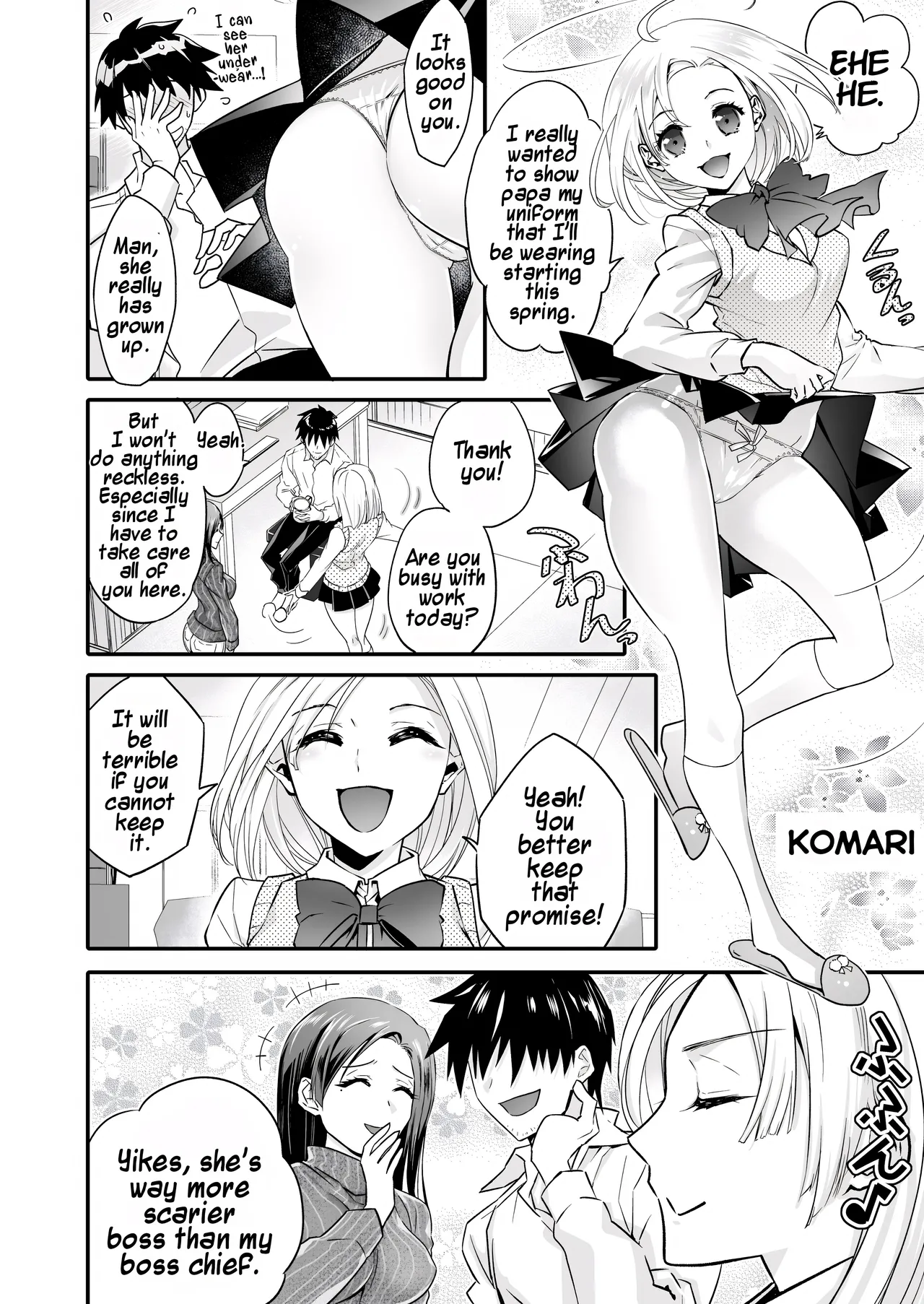 Page 5 of [Chijoku An (Cardinal)] Mesu Ochi no Kashaku 2 ~Seitenkan Meido ni Sarete Jisshi ni Dakareru Otoko~ | A Fallen Woman's Remorse 2 ~A Man Who Turned into a Transgender Maid and Embraced by His Own Daughter~ [English] [Maika]