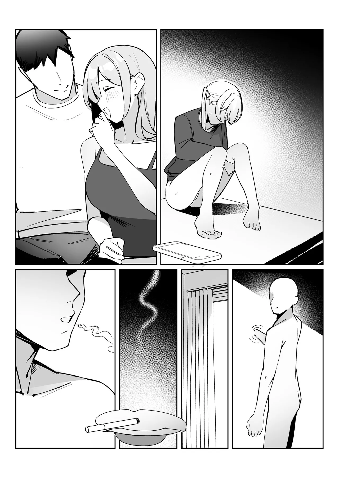 Kodoku no Sex ~Toumei Ningen nanode Hitozuma mo Gal mo NTR shite mo Muzai desu~ page 131 full