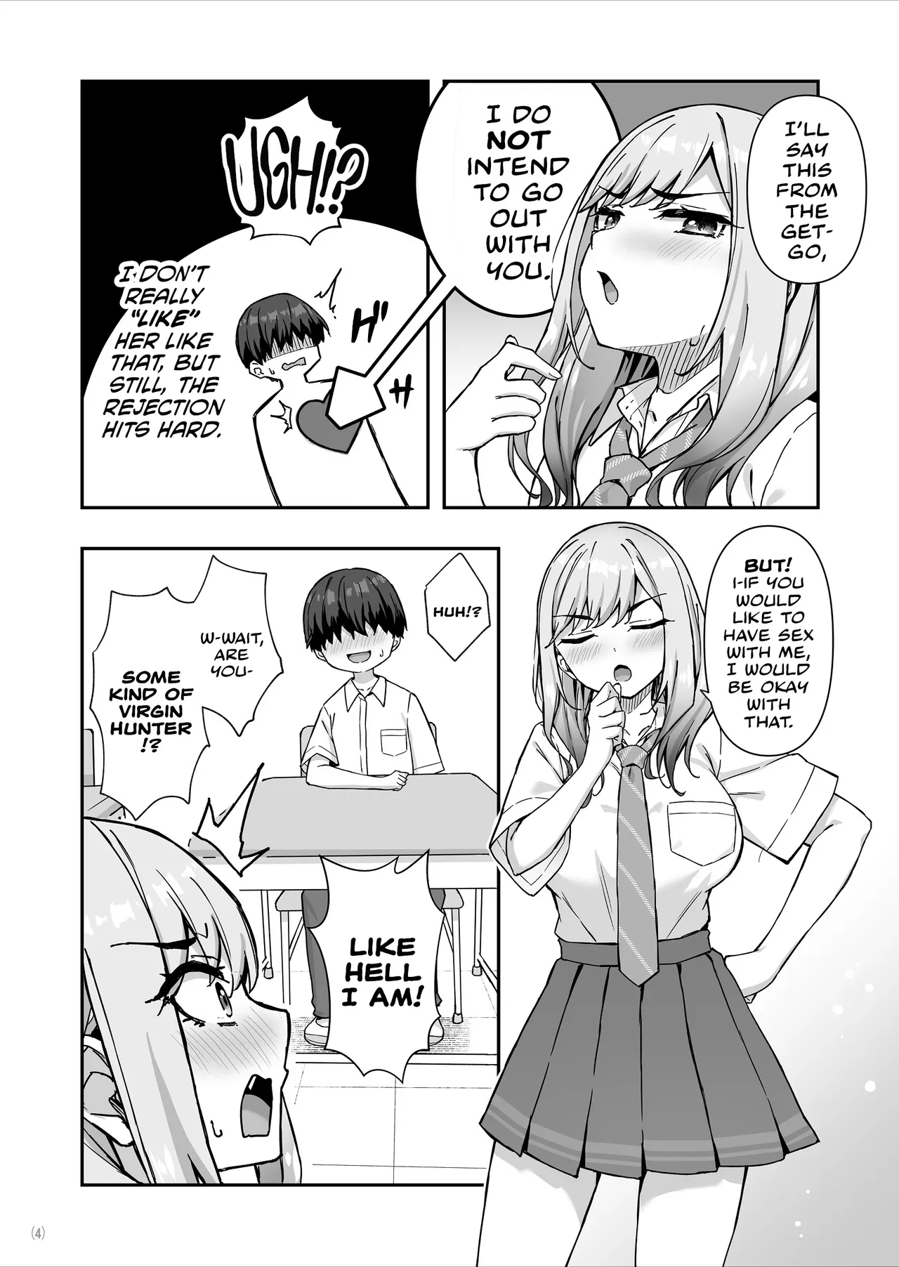 Page 5 of [Maritozzo (cccpo, Dynamite moca)] The Delinquent Gyaru That I Fantasize About Found Out! | Furyou Gal de Ero Mousou Shitetara Honnin ni Bareta Ken [English] [Cookie Cruncher]