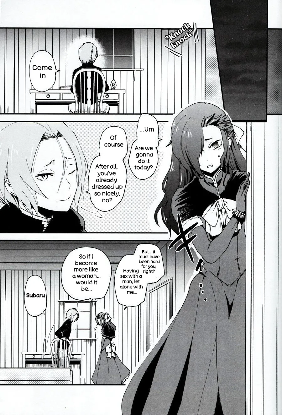 Page 2 of (C93) [Sonic (PANA)] Natsumi Schwarz no Sainan (Re:Zero kara Hajimeru Isekai Seikatsu)