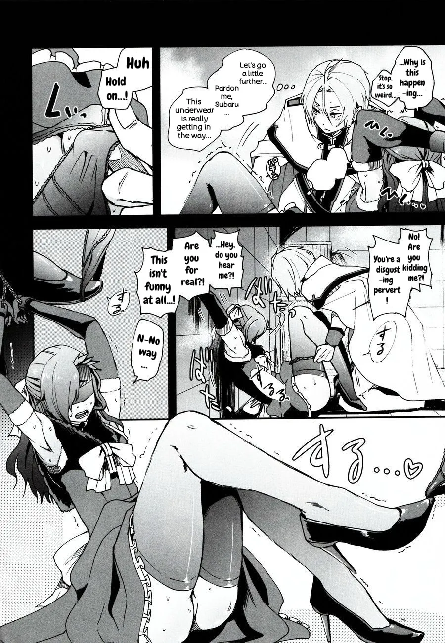 Page 9 of (C93) [Sonic (PANA)] Natsumi Schwarz no Sainan (Re:Zero kara Hajimeru Isekai Seikatsu)