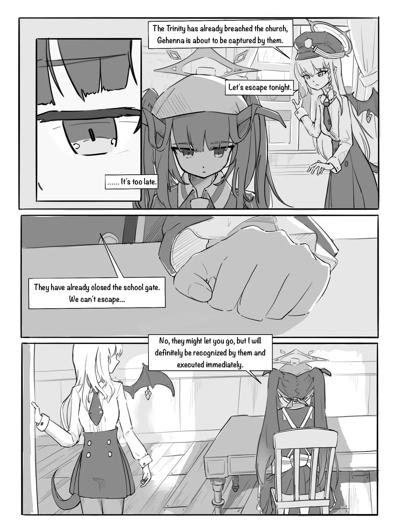 Fuuka Dinner Invitation page 3 full