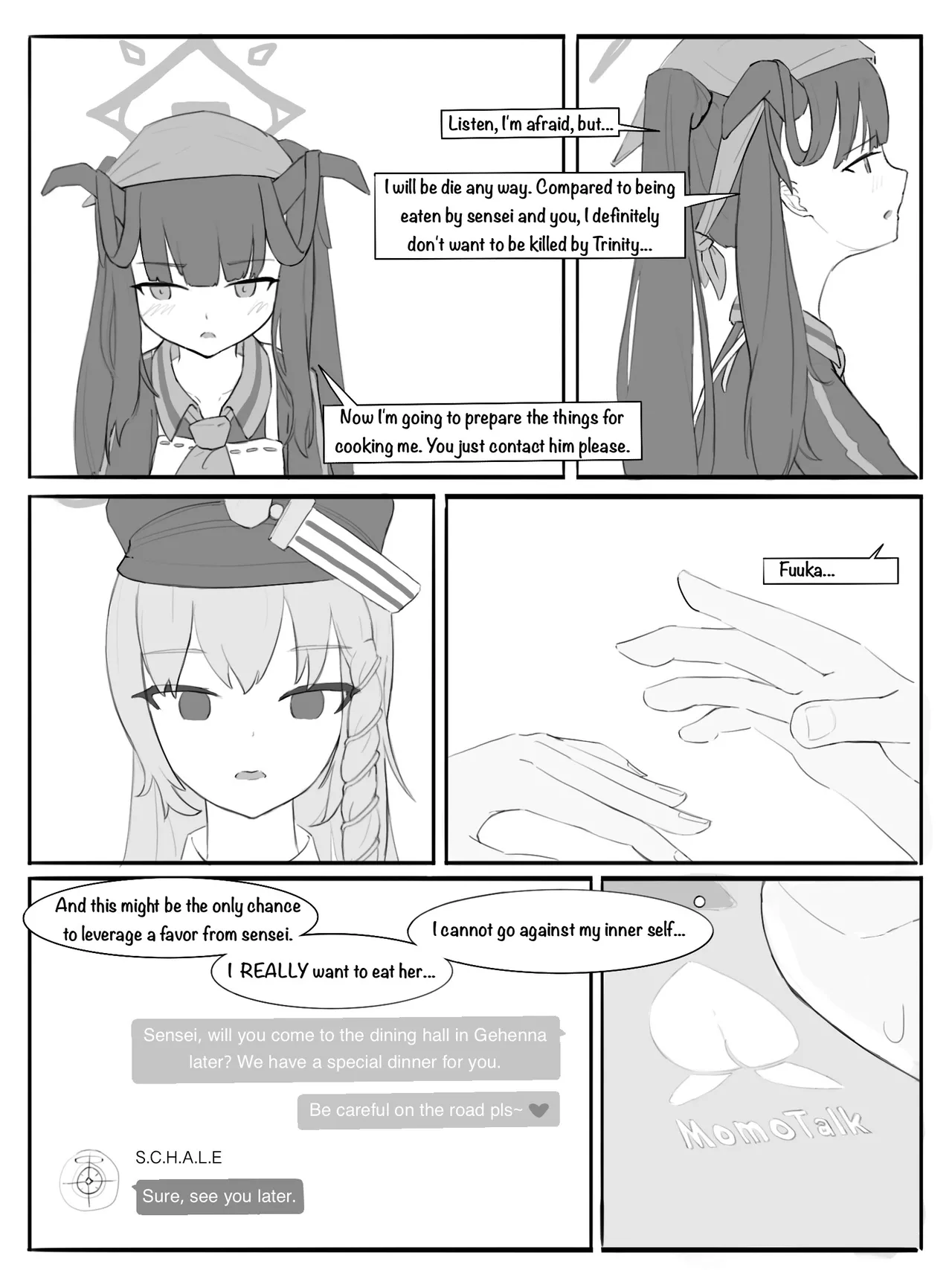 Page 5 of [GURO Warning] Fuuka Dinner Invitation