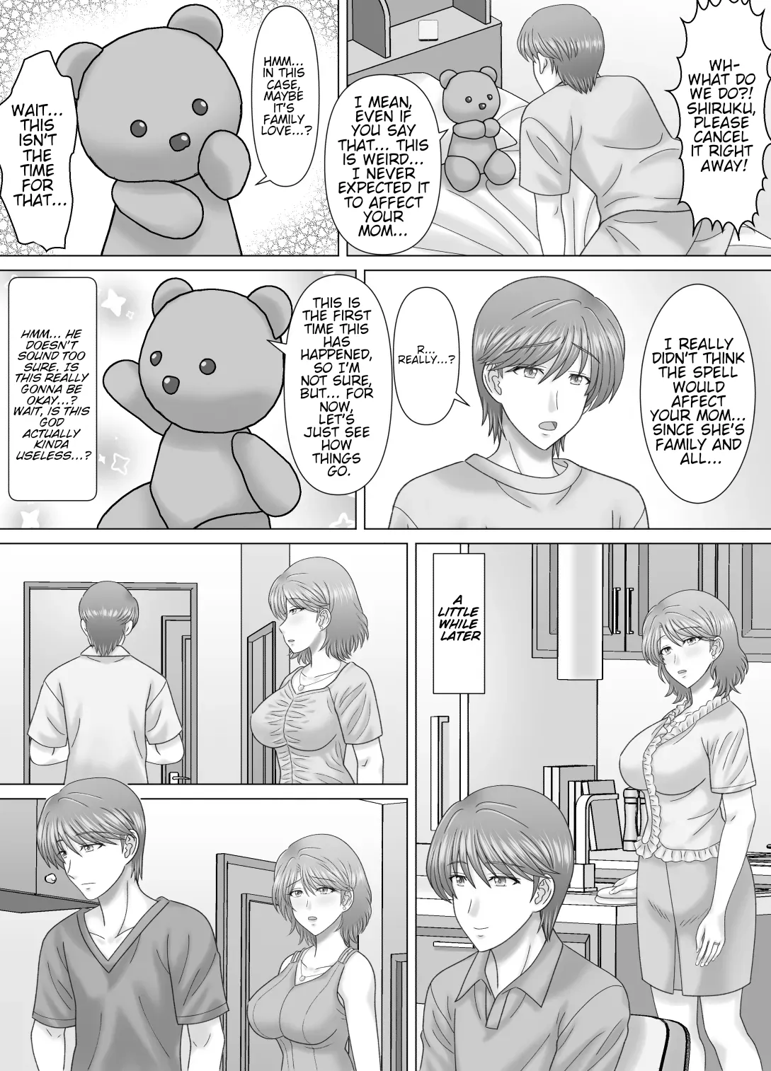 Haha to no Nuregoto | My dirty little secret with Mom. page 9 full